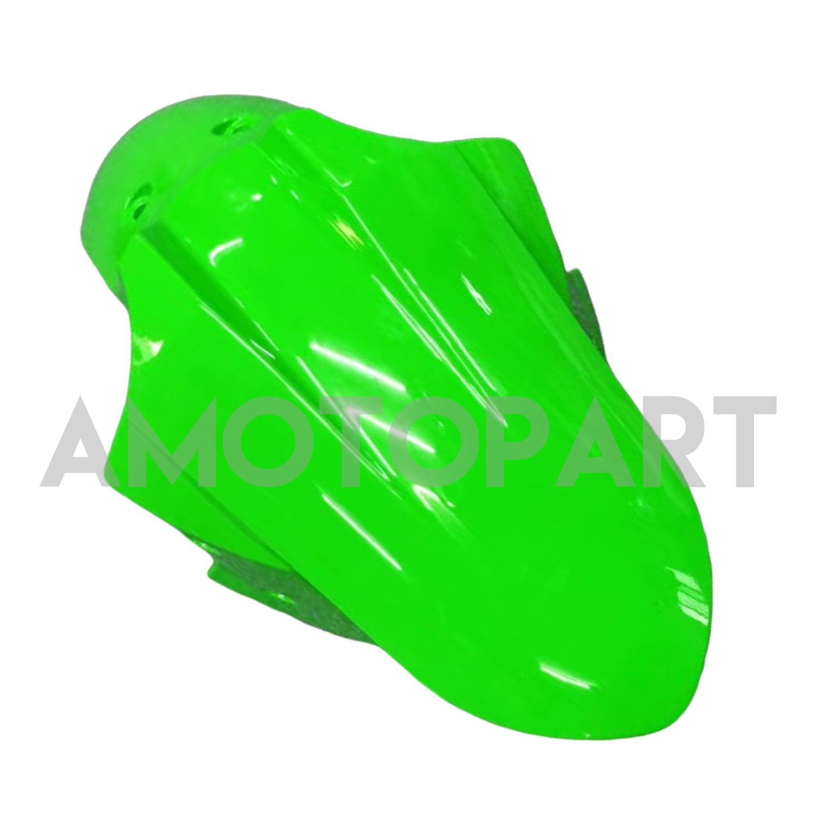 Amotopart 2013-2024 Kawasaki EX300/Ninja300 Black&Green Style7 Fairing Kit