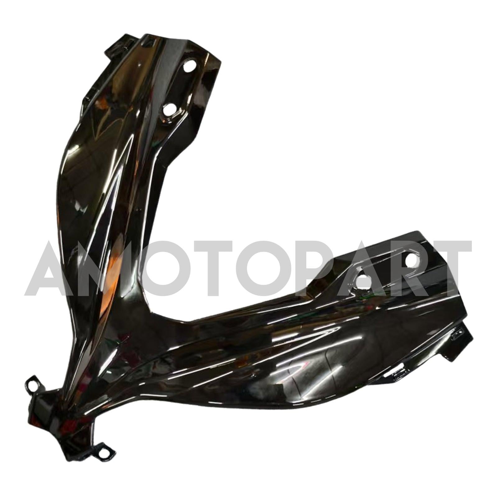 Amotopart 2013-2024 Kawasaki EX300/Ninja300 Black&Green Style7 Fairing Kit