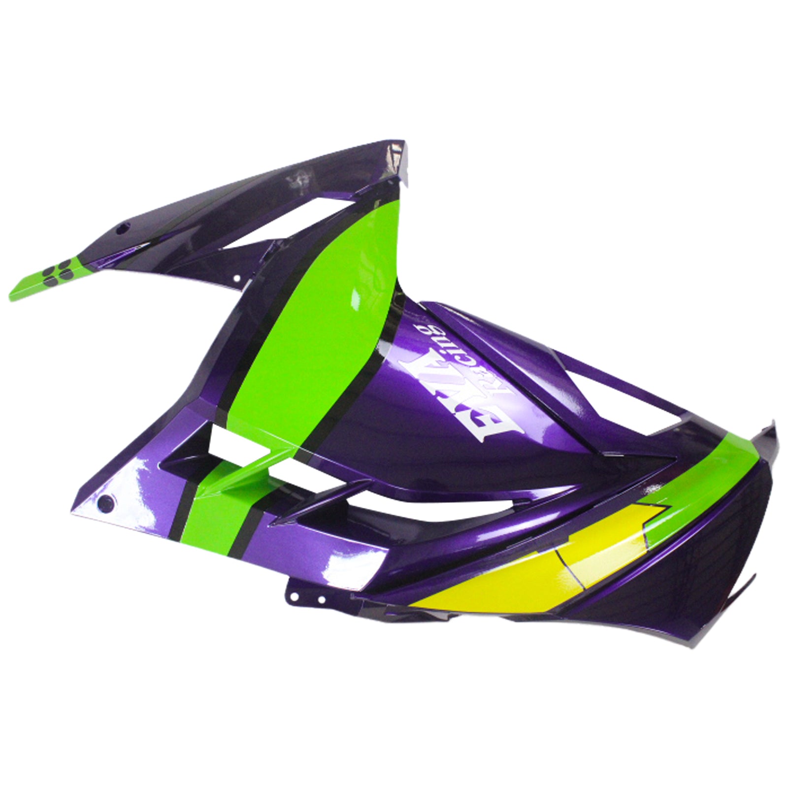 Amotopart 2013-2024 Kawasaki EX300/Ninja300 Purple&Green Fairing Kit