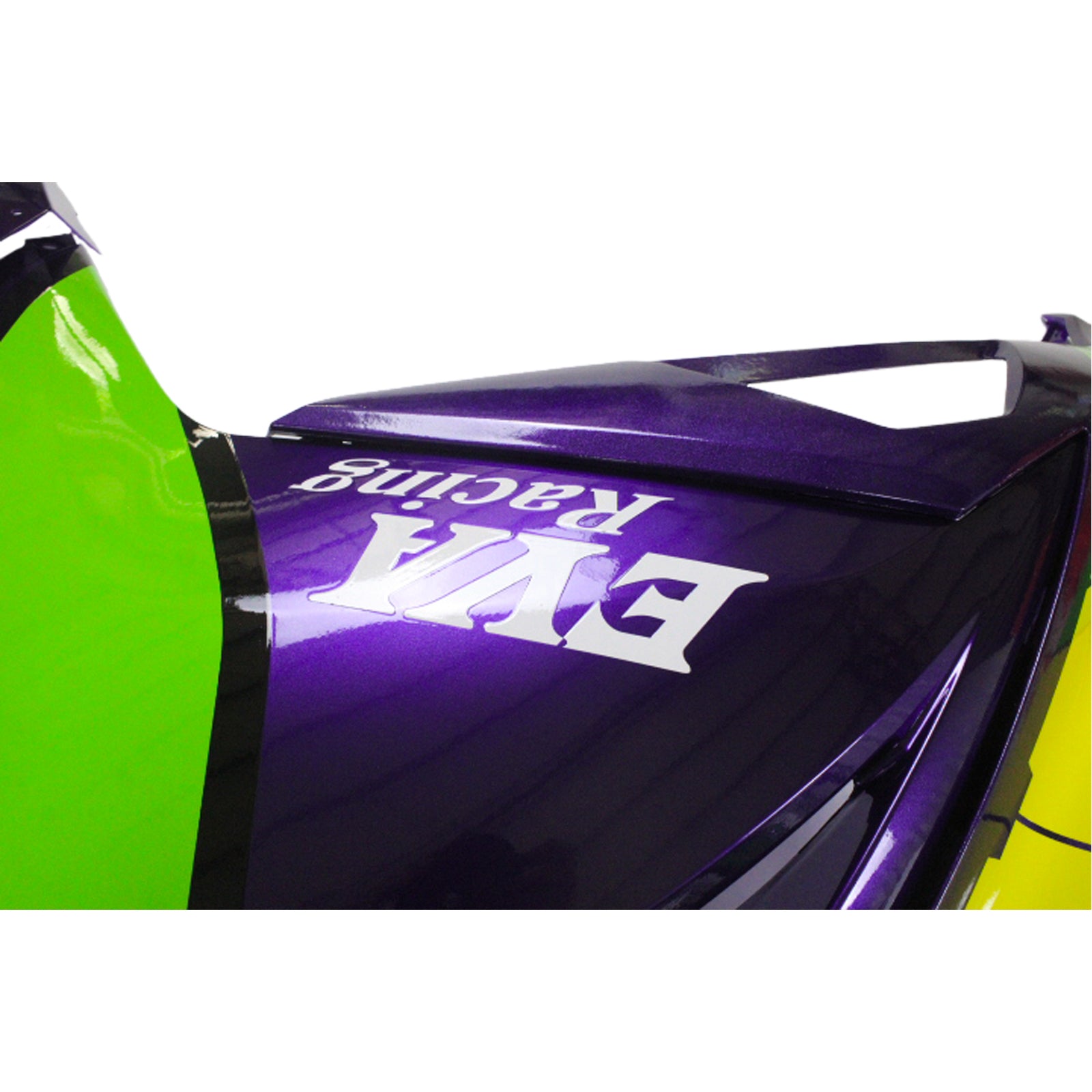 Amotopart 2013-2024 Kawasaki EX300/Ninja300 Purple&Green Fairing Kit