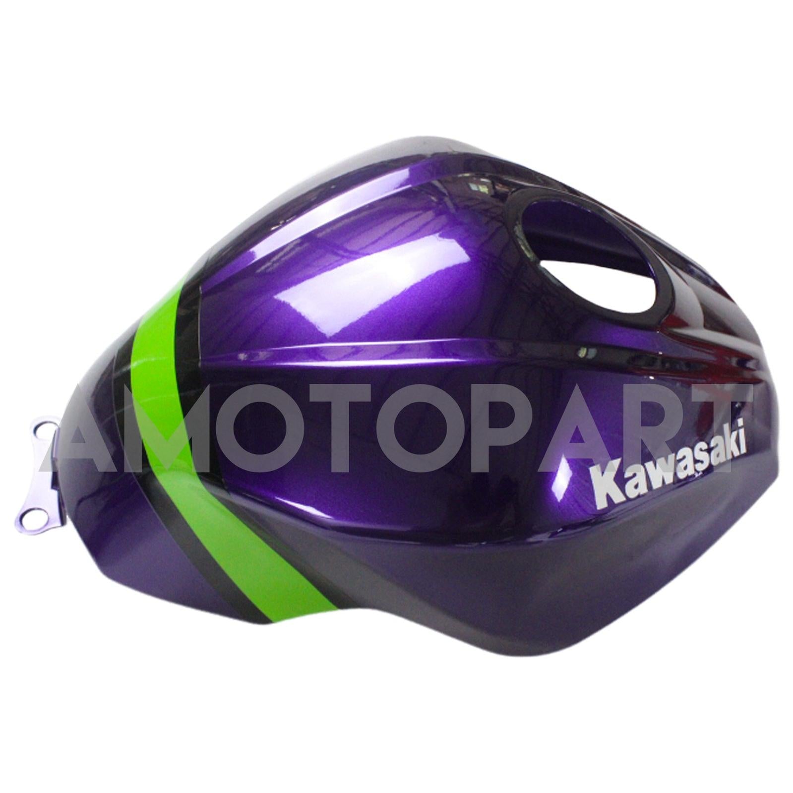 Amotopart 2013-2024 Kawasaki EX300/Ninja300 パープル&グリーン フェアリングキット