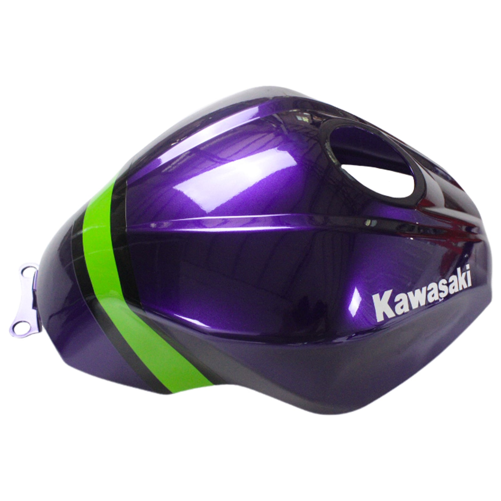 Amotopart 2013-2024 Kit carena Kawasaki EX300/Ninja300 viola e verde