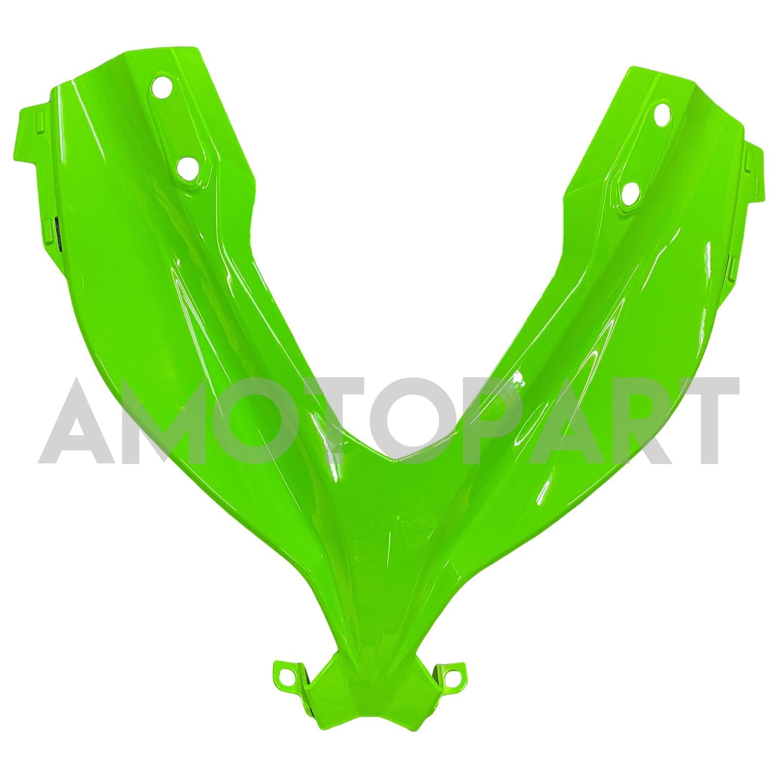 Amotopart 2013-2024 Kawasaki EX300/Ninja 300 ブラック & グリーン Styl3 フェアリングキット