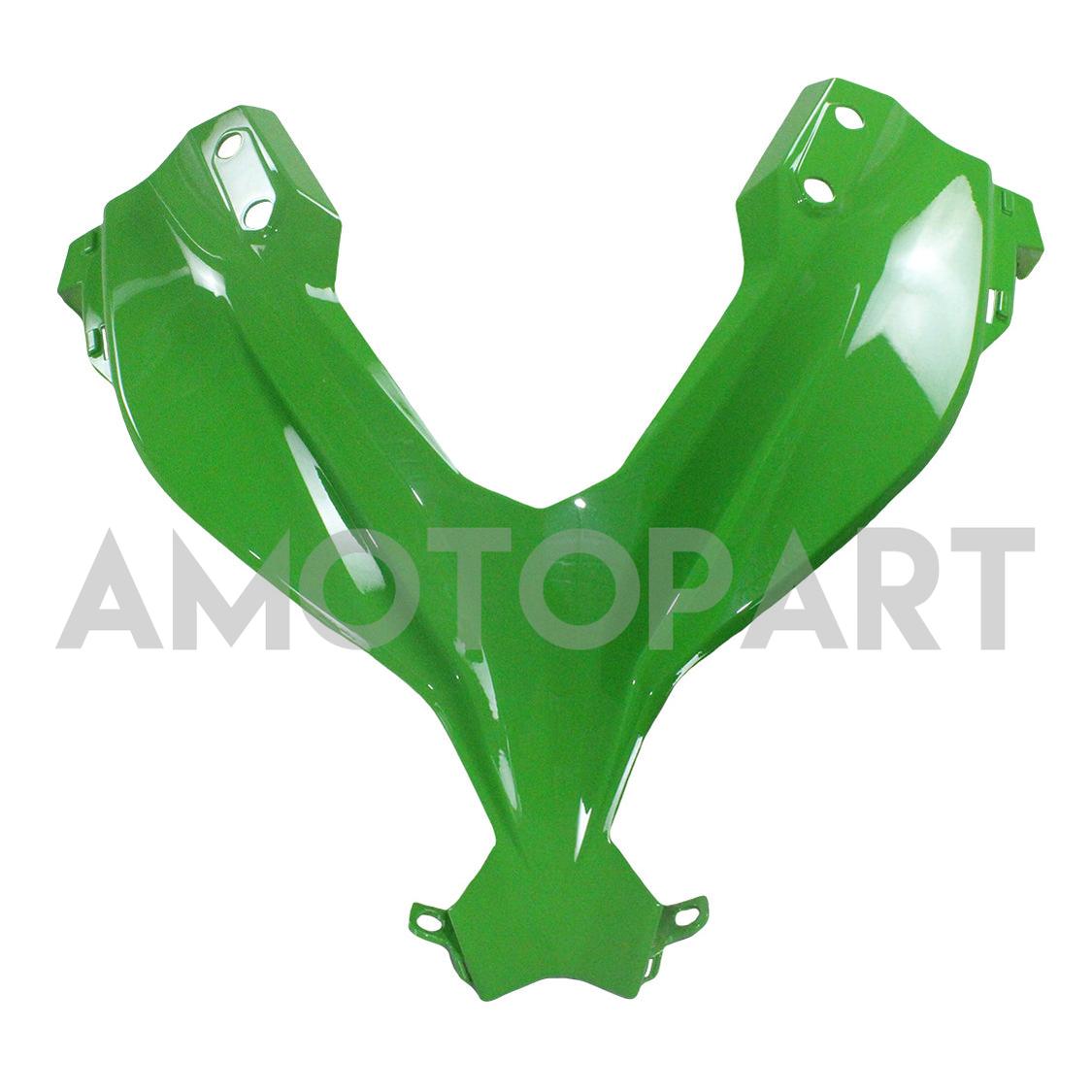 Amotopart 2013-2024 Kawasaki EX300/Ninja300 Black&Green Style4 Fairing Kit