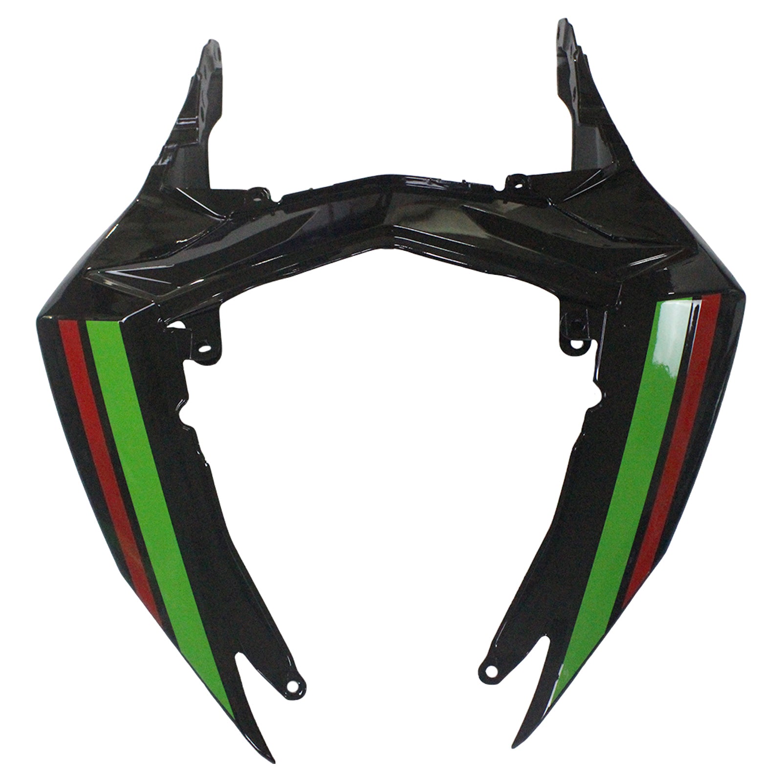 Amotopart 2013-2024 Kawasaki EX300/Ninja300 Black&Green Style1 Fairing Kit