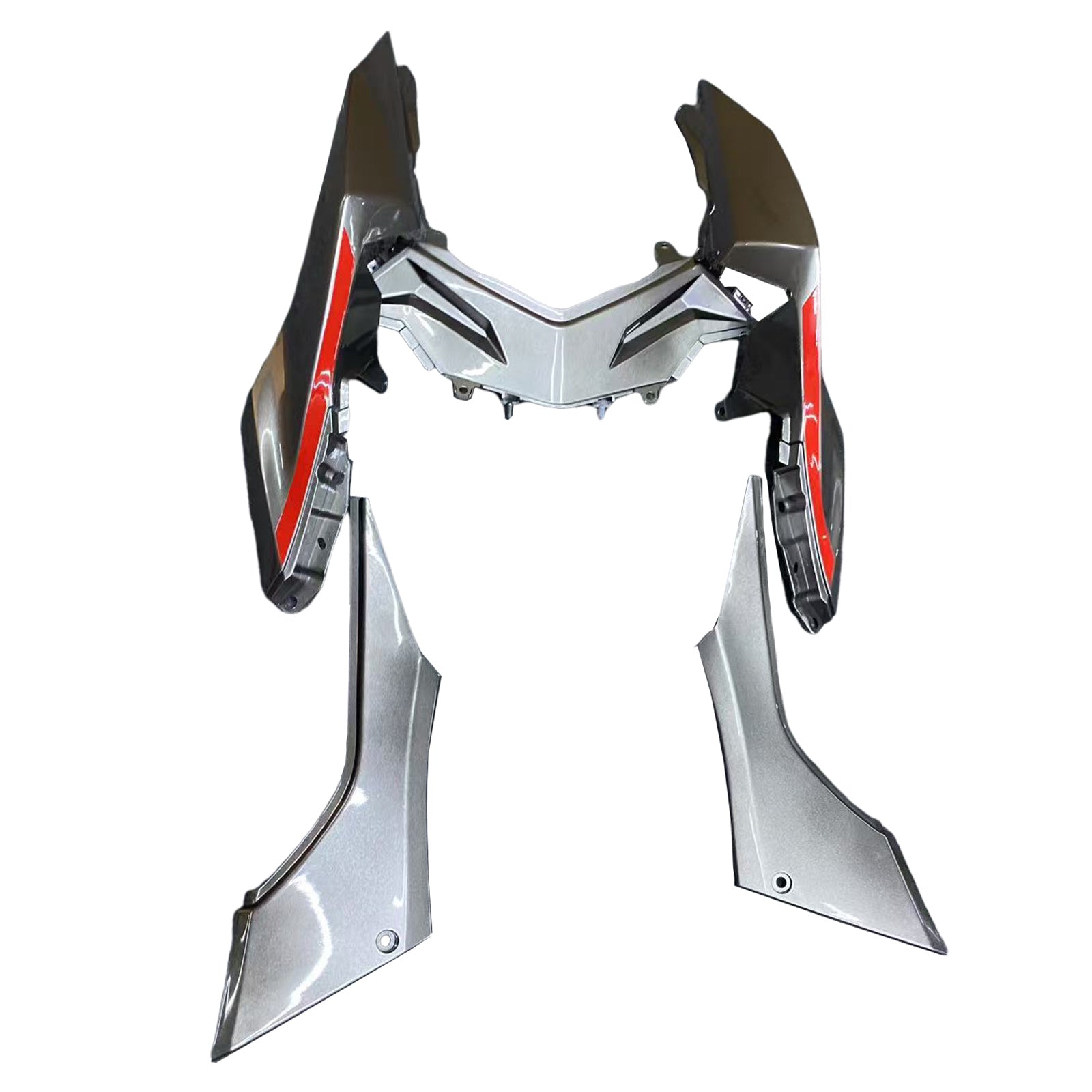 Amotopart 2013-2024 Kawasaki EX300/Ninja300 Grey Fairing Kit