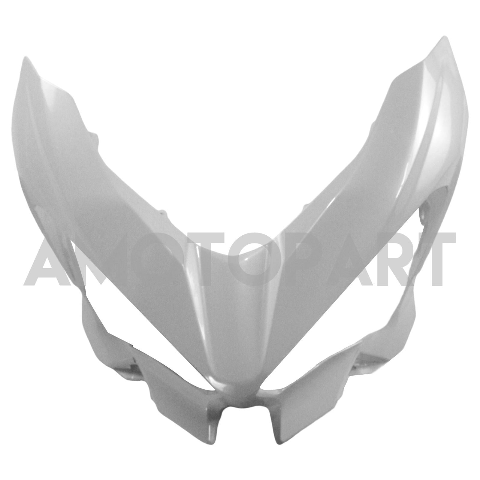 Amotopart Kawasaki EX400/Ninja400 2018-2024 Kit de carénage blanc perlé