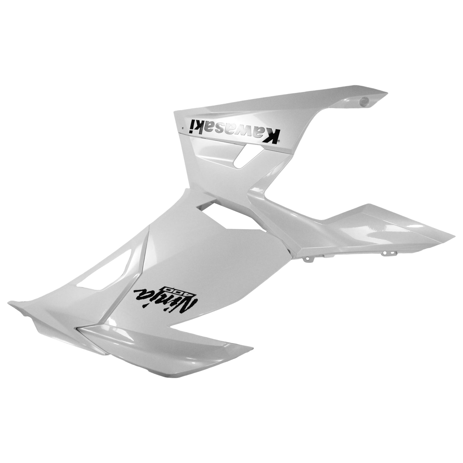 Amotopart  Kawasaki EX400/Ninja400 2018-2024 Pearl White Fairing Kit