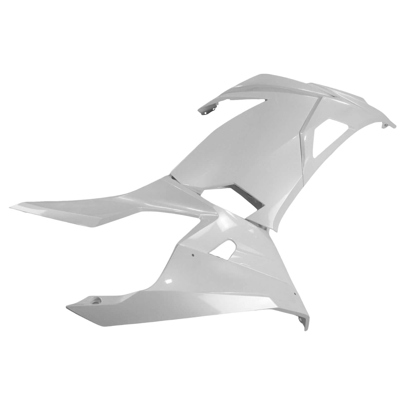 Amotopart Kawasaki EX400/Ninja400 2018-2024 Pearl White Fairing Kit