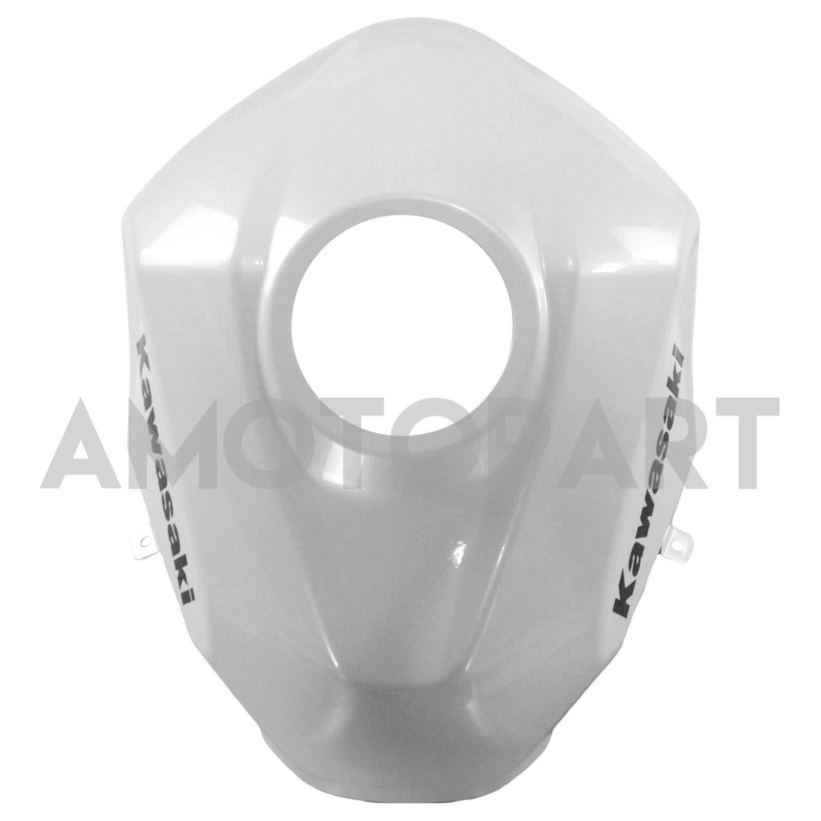 Amotopart Kawasaki EX400/Ninja400 2018-2024 Kit de carénage blanc perlé