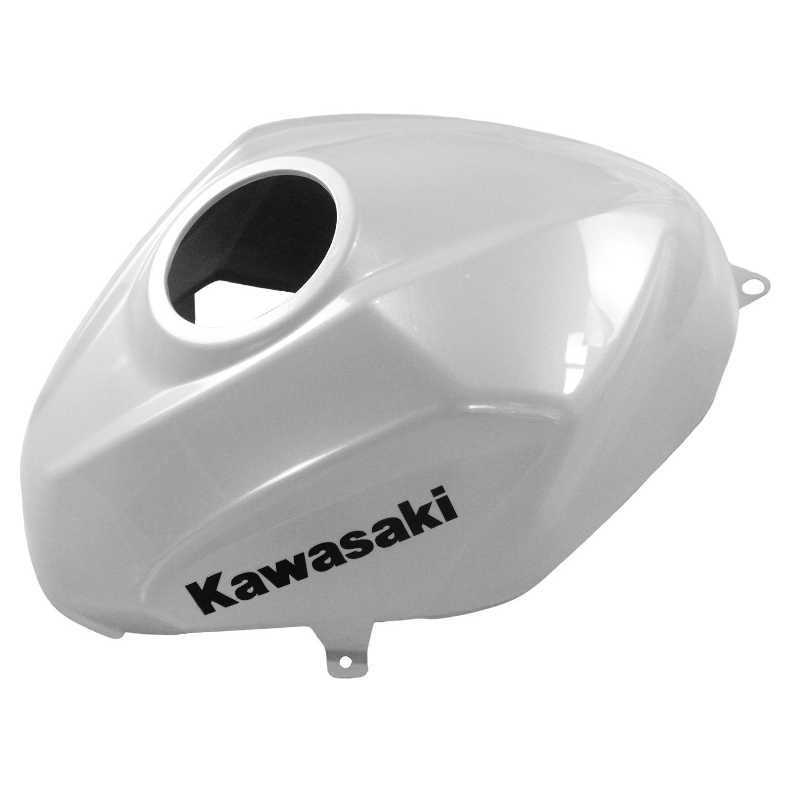 Amotopart Verkleidungssatz für Kawasaki EX400/Ninja400 2018-2024, Perlweiß