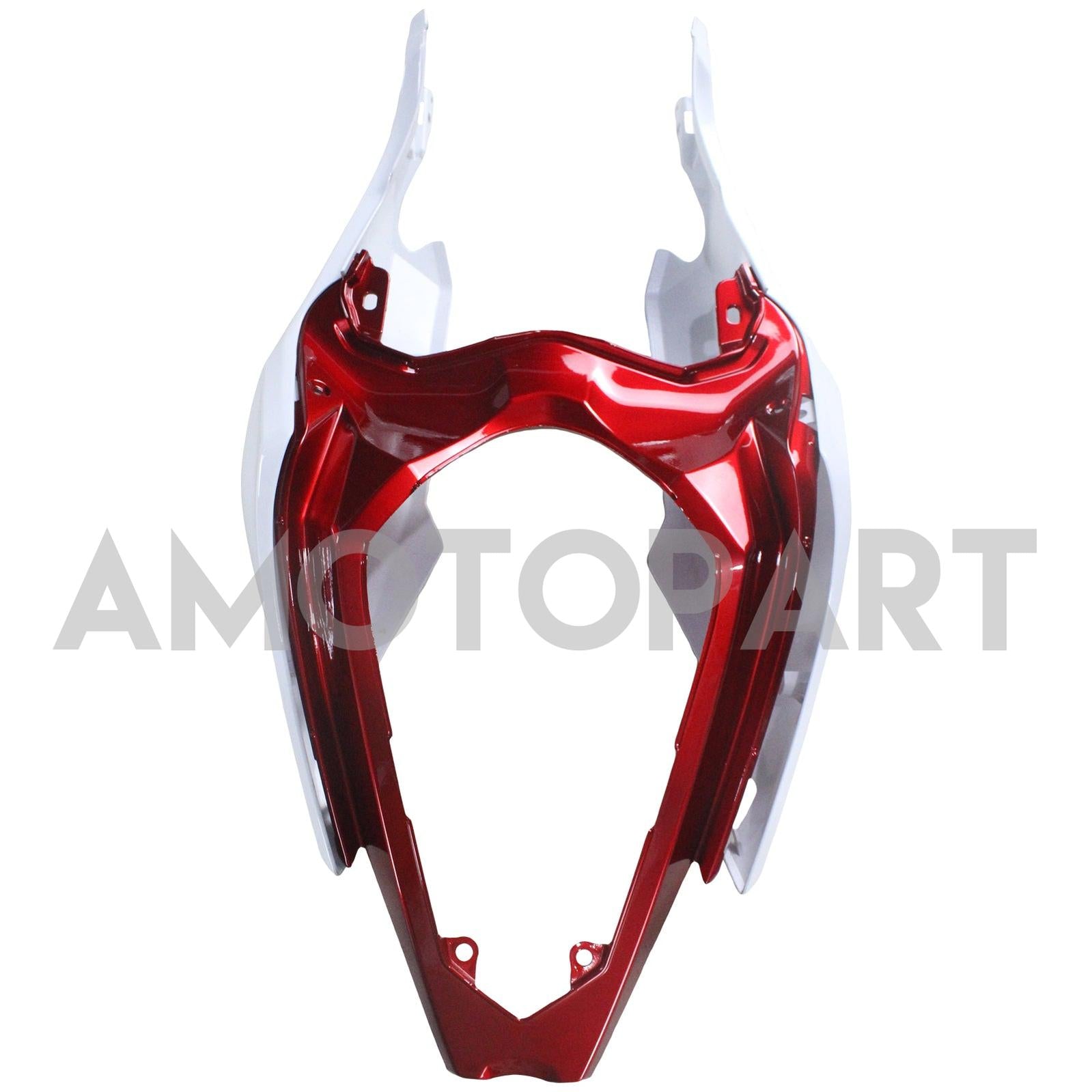 Amotopart Kawasaki EX400/Ninja400 2018-2023 White Red Fairing Kit