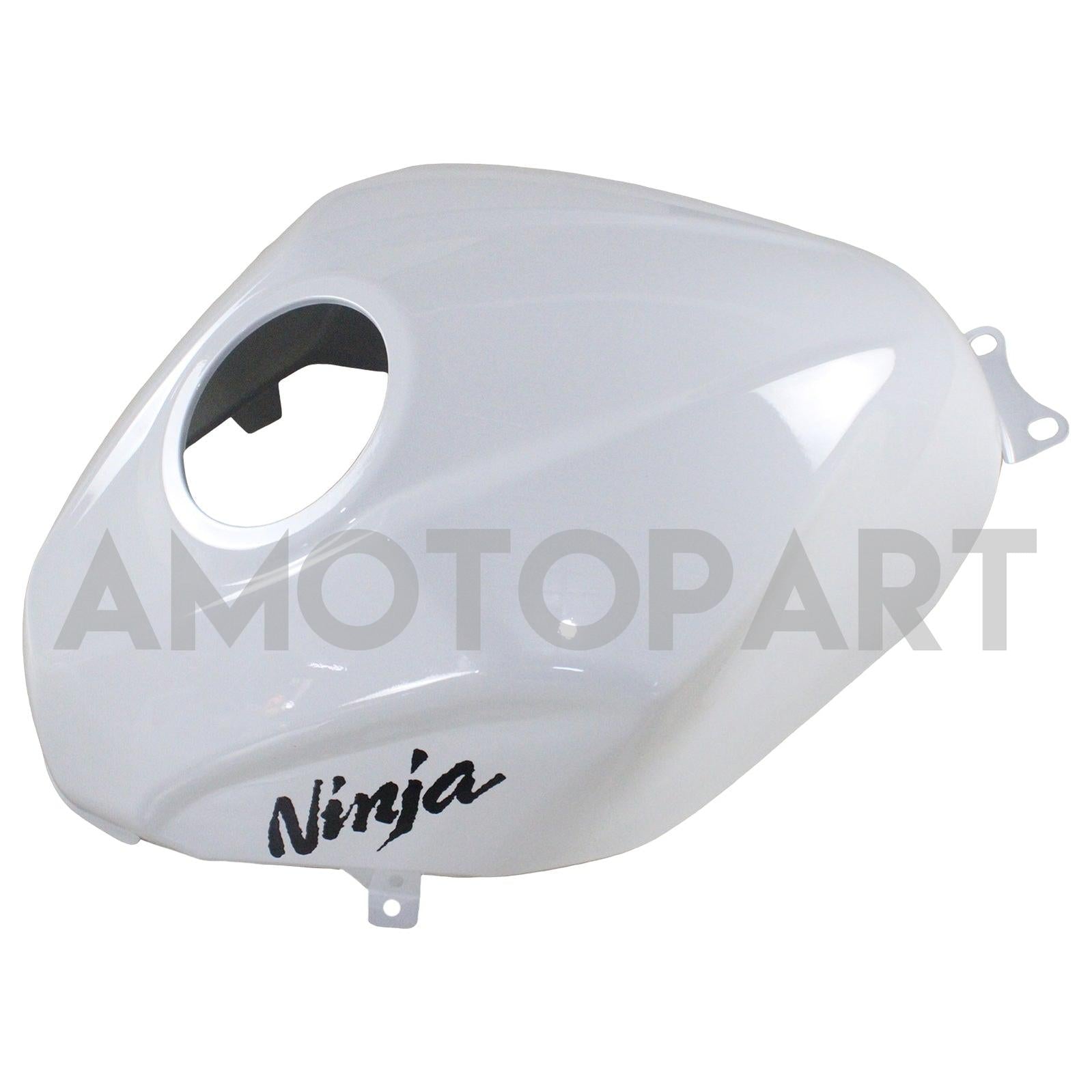 Amotopart Kawasaki Ex400/Ninja400 2018-2023 White Red Fairing Kit