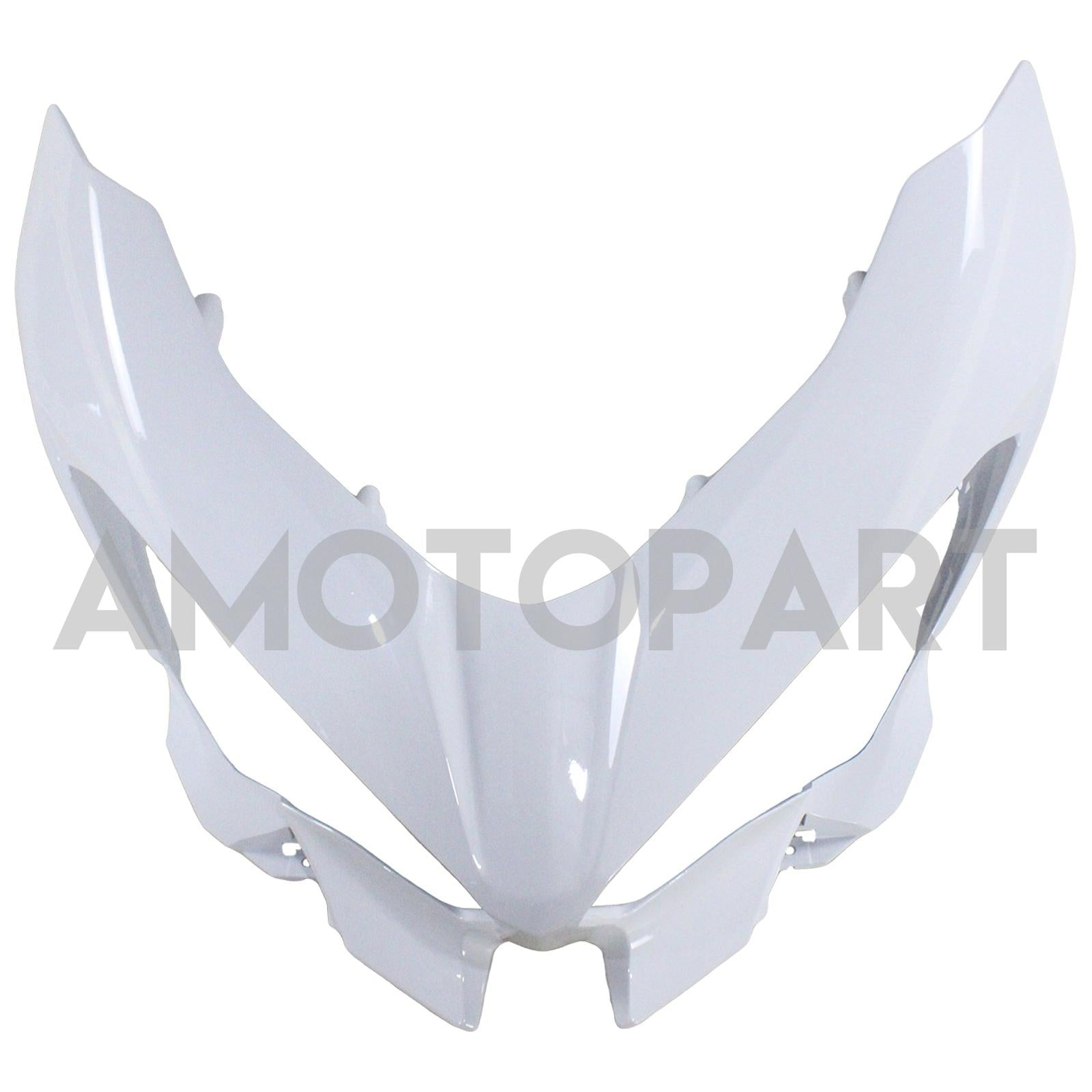 Amotopart Kawasaki Ex400/Ninja400 2018-2023 White Red Fairing Kit
