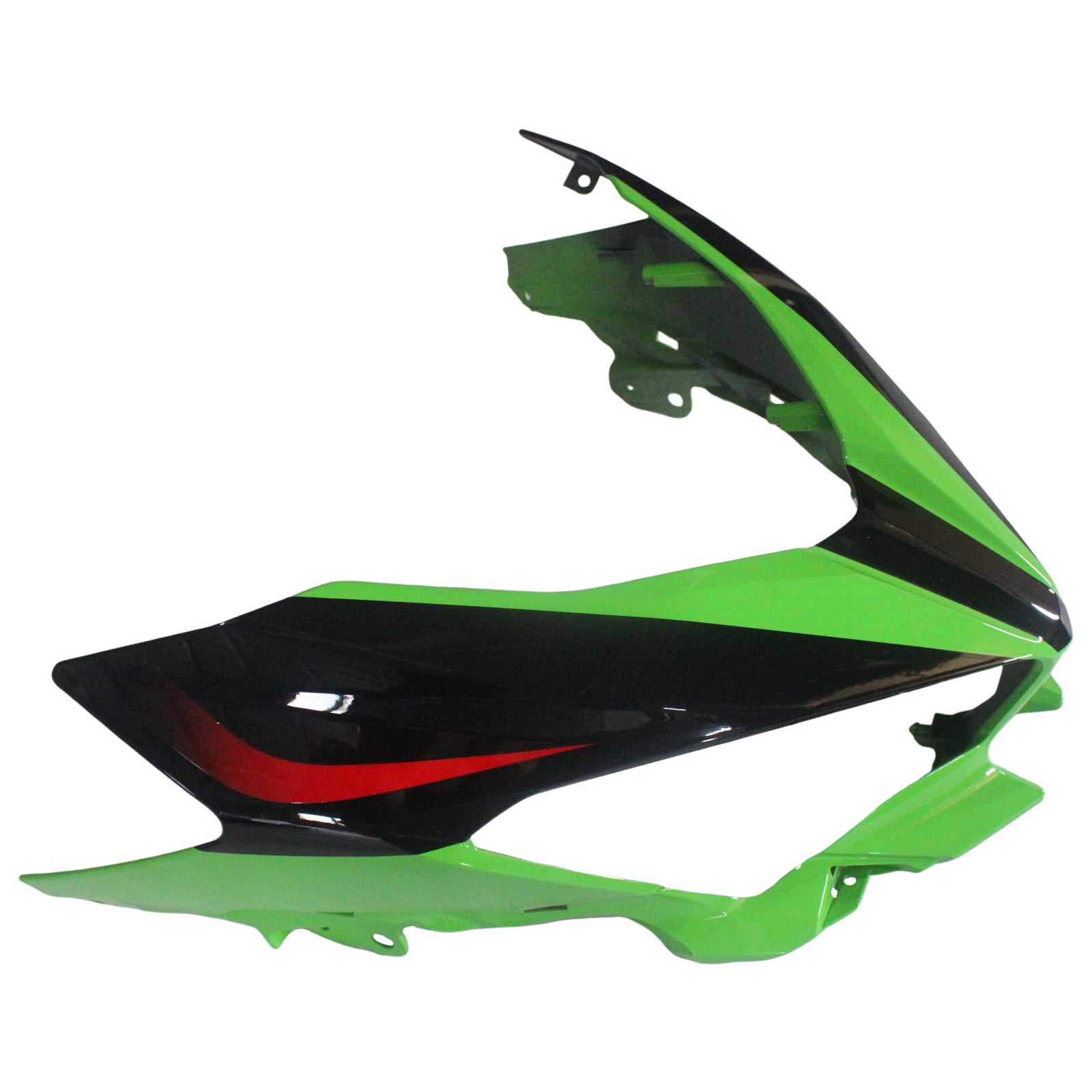 Amotopart Kawasaki EX400/NINJA400 2018-2023 Zielony czarny zestaw owiewki