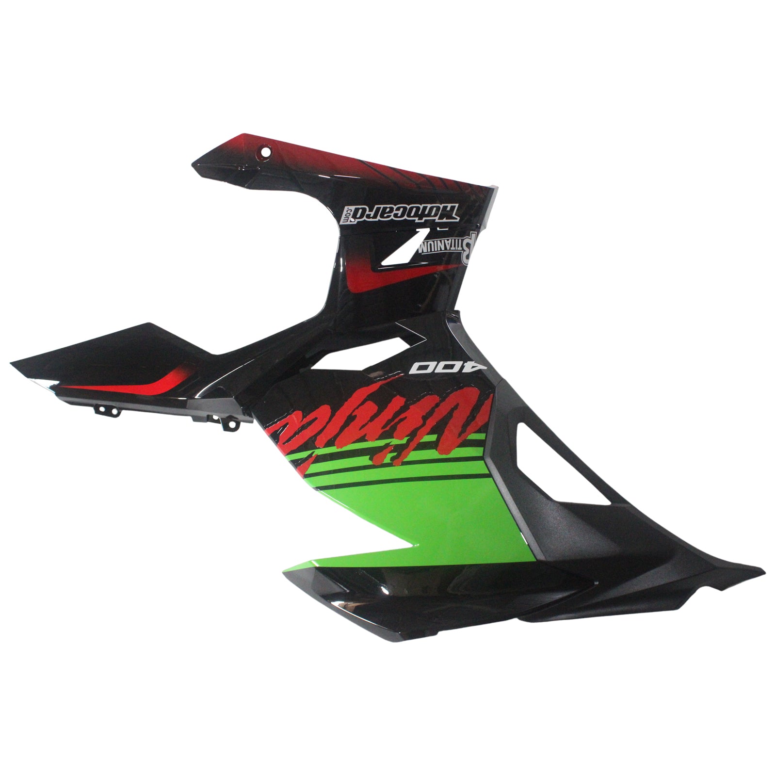 Amotopart Kawasaki EX400/NINJA400 2018-2023 Zielony czarny zestaw owiewki
