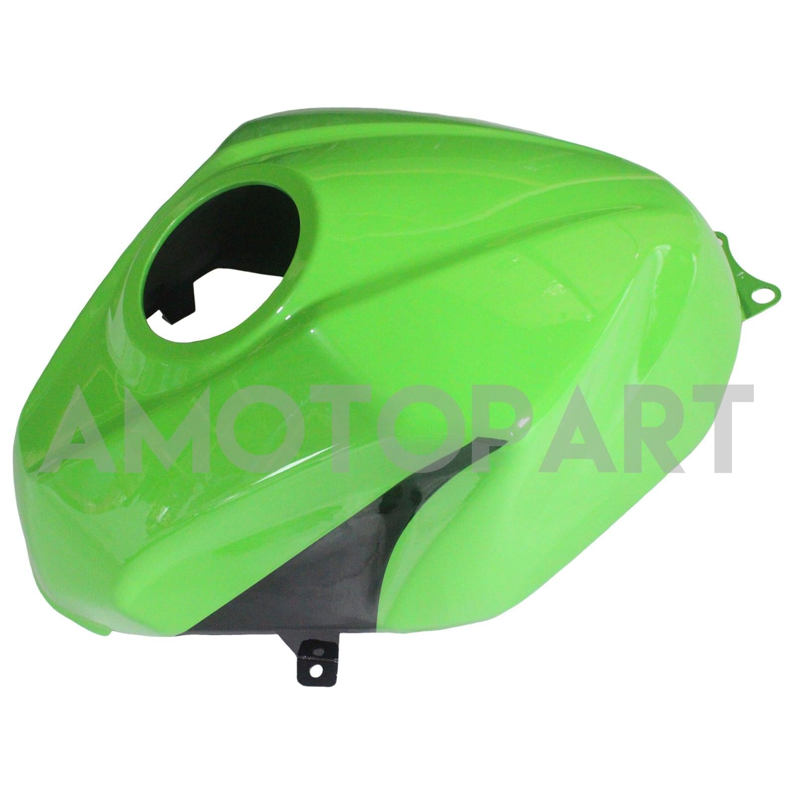 Amotopart Kawasaki EX400/Ninja400 2018-2023 Green Black Fairing Kit
