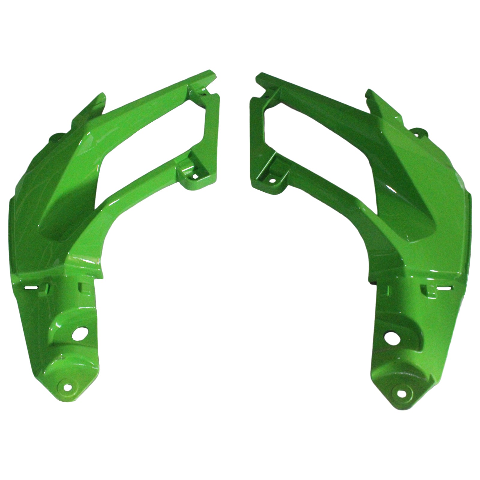 Amotopart Kawasaki EX400/NINJA400 2018-2023 Zielony czarny zestaw owiewki