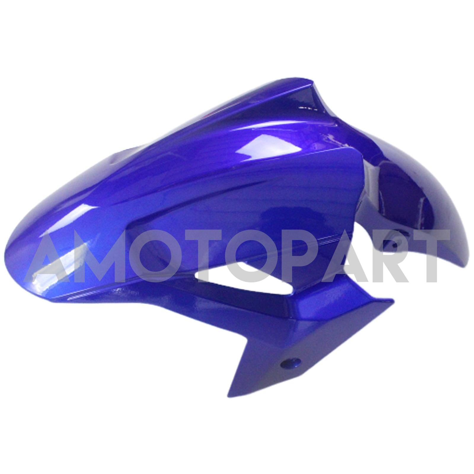 Amotopart Kawasaki EX400/Ninja400 2018-2023 Glossy Blue White Fairing Kit