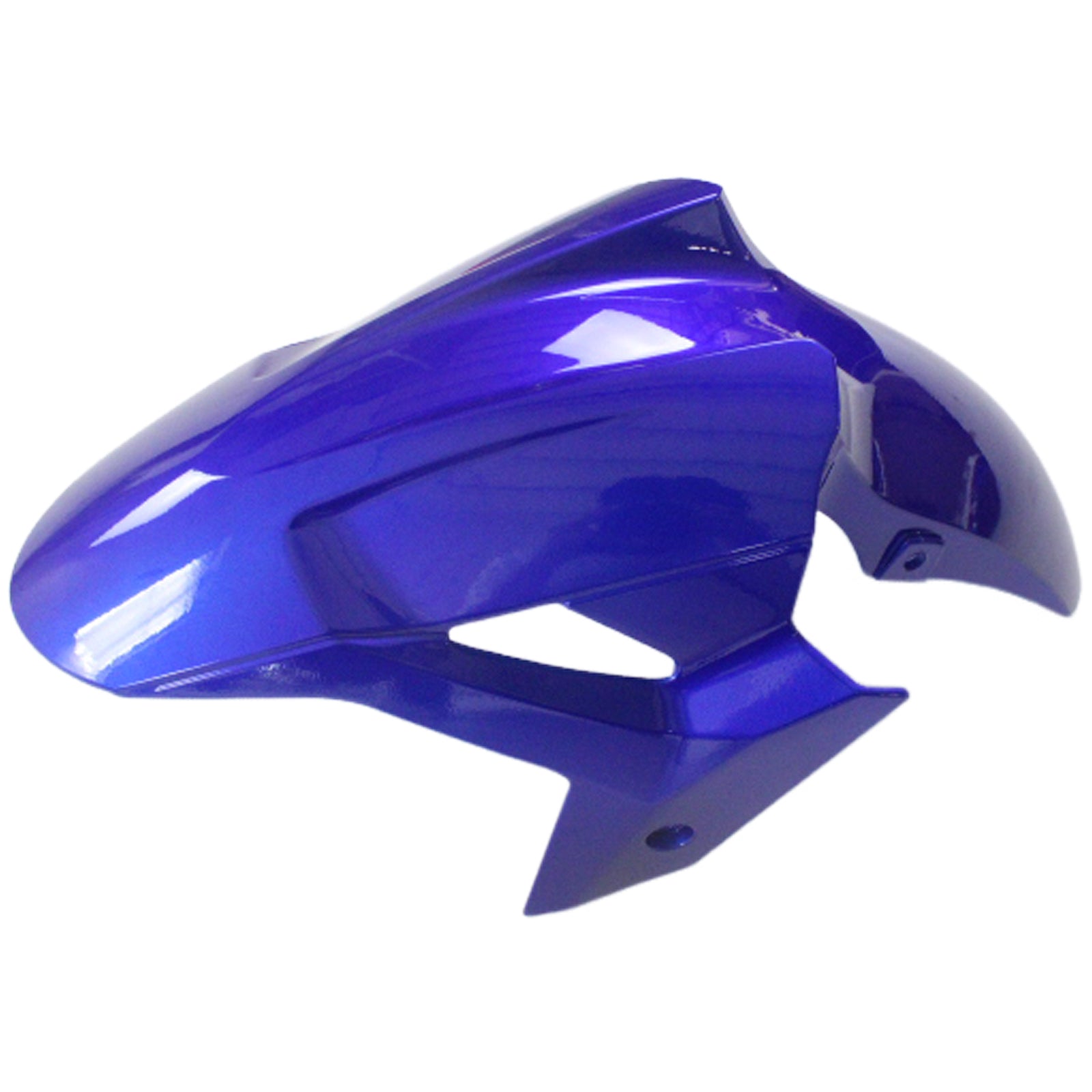 Amotopart Kawasaki EX400/Ninja400 2018-2023 Glossy Blue White Fairing Kit