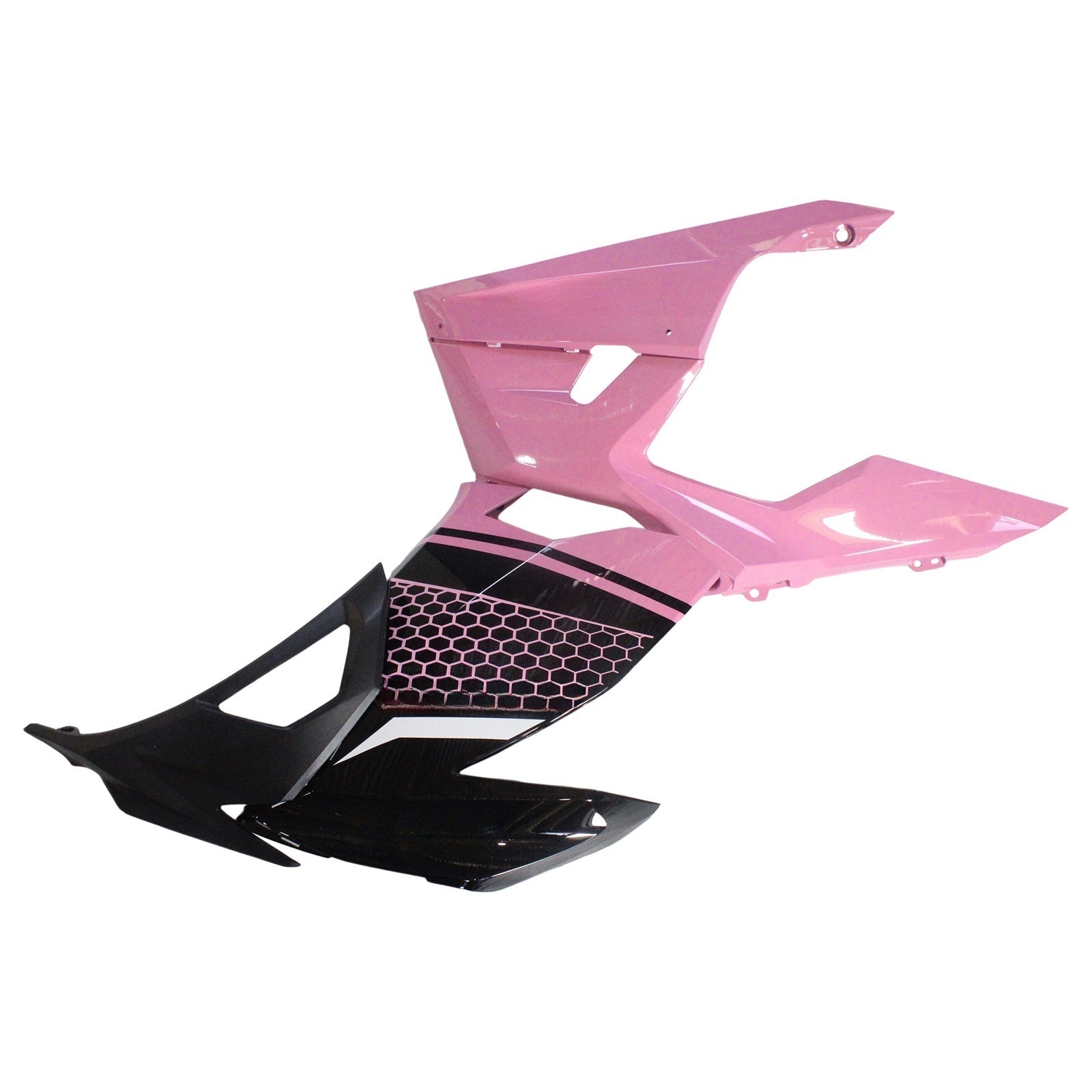 Amotopart Kawasaki 2018-2024 EX400/Ninja400 Black Pink Fairing Kit