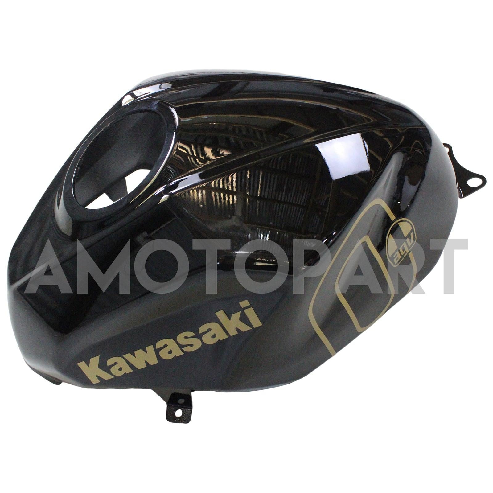 Amotopart Kawasaki 2018-2024 EX400/Ninja400 Black Golden Fairing Kit