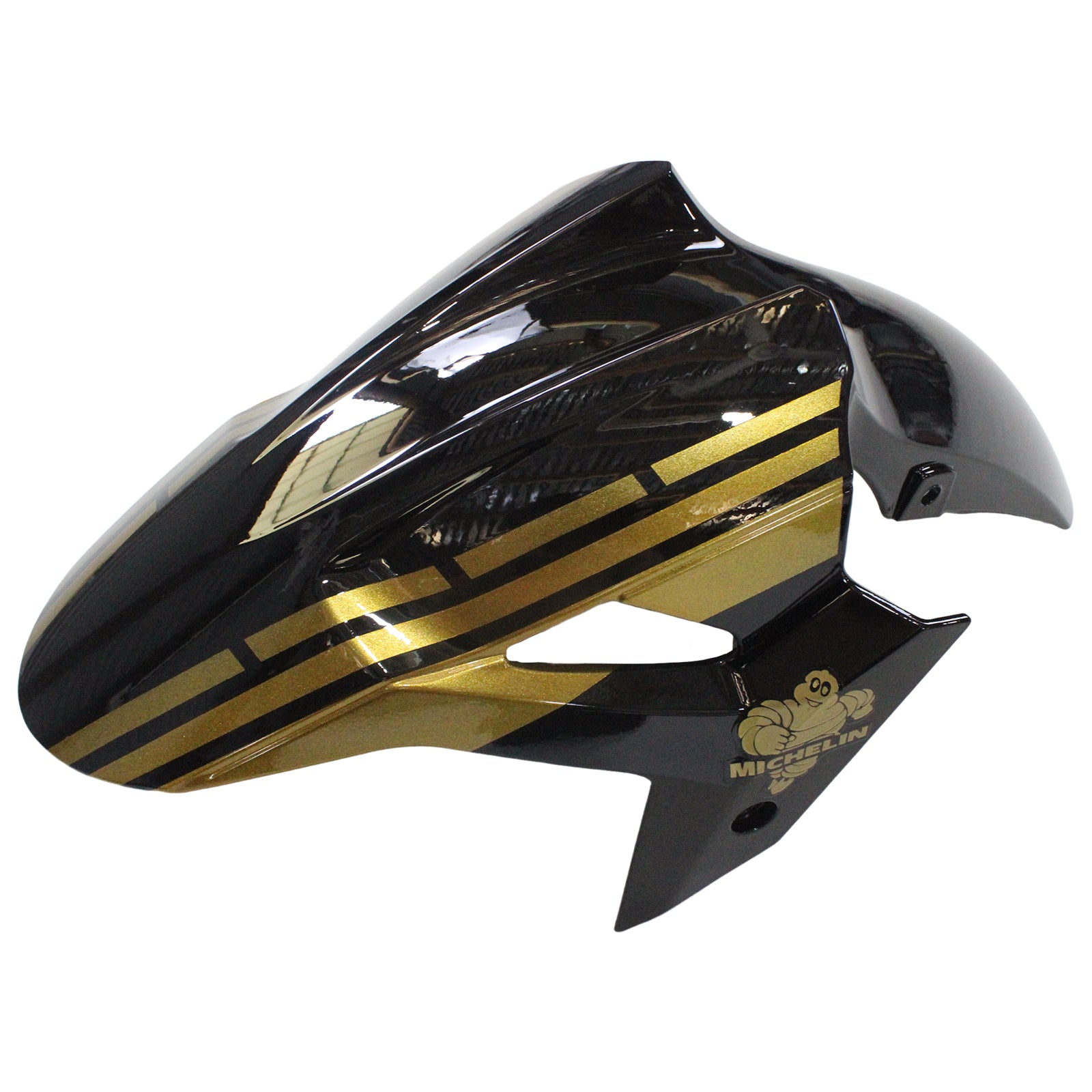 Amotopart Kawasaki 2018-2024 EX400/Ninja400 Black Golden Fairing Kit