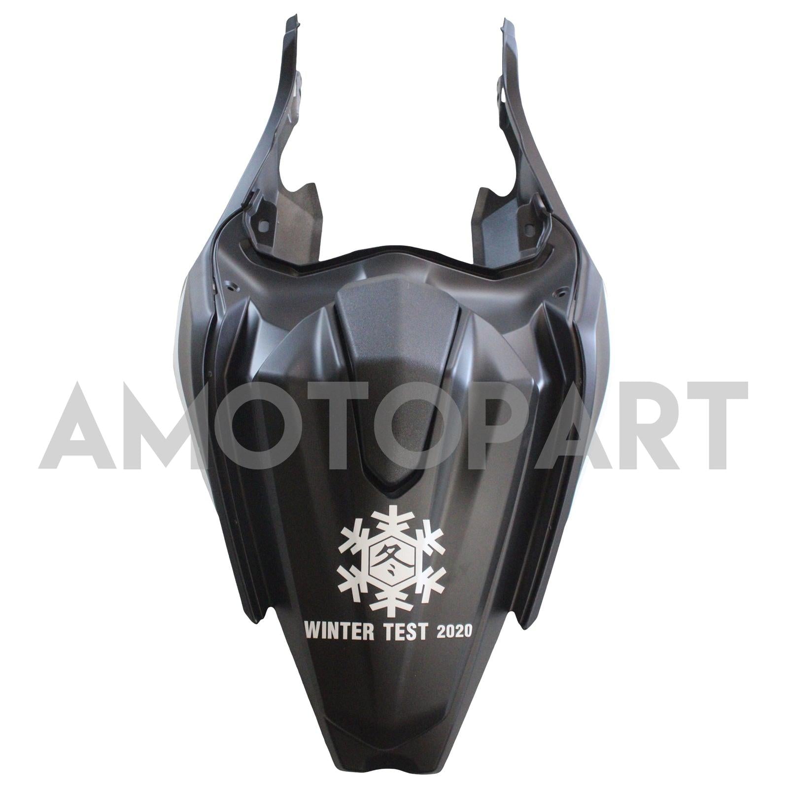 Amotopart Kawasaki 2018-2023 EX400/Ninja400 Kit de carenado negro verde mate