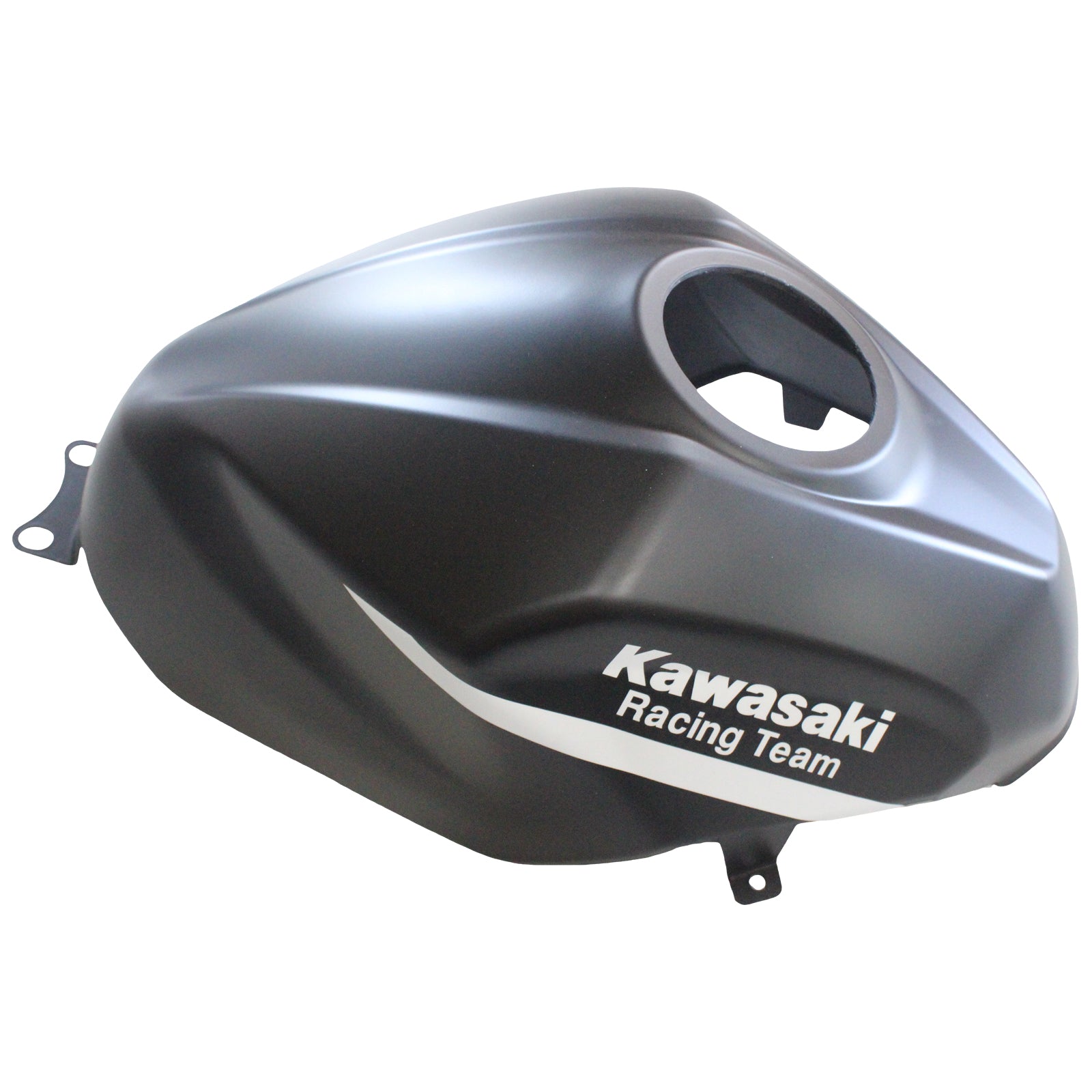 Amotopart Verkleidungsset für Kawasaki 2018–2023 EX400/Ninja400, mattgrün, schwarz