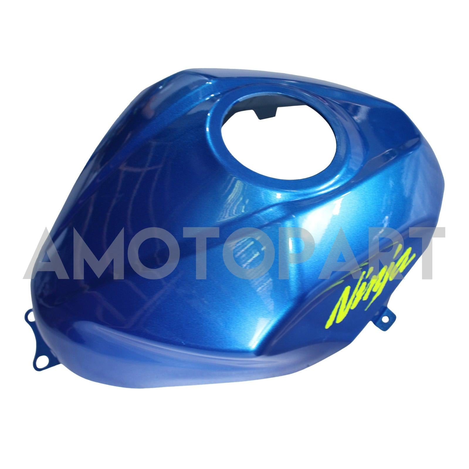 Amotopart Kawasaki 2018-2024 EX400/NINJA400 Blue Yellow Fairing Kit