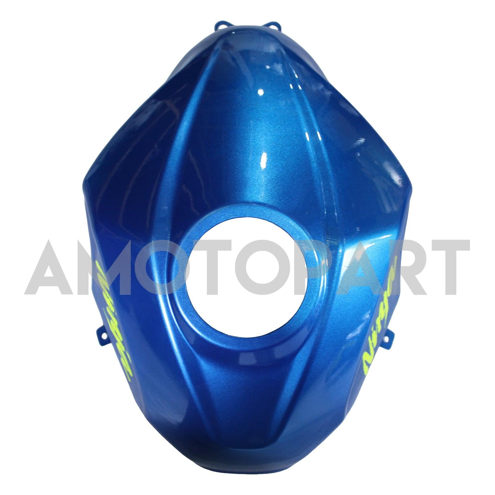Amotopart Kawasaki 2018-2024 EX400/NINJA400 Blue Yellow Fairing Kit