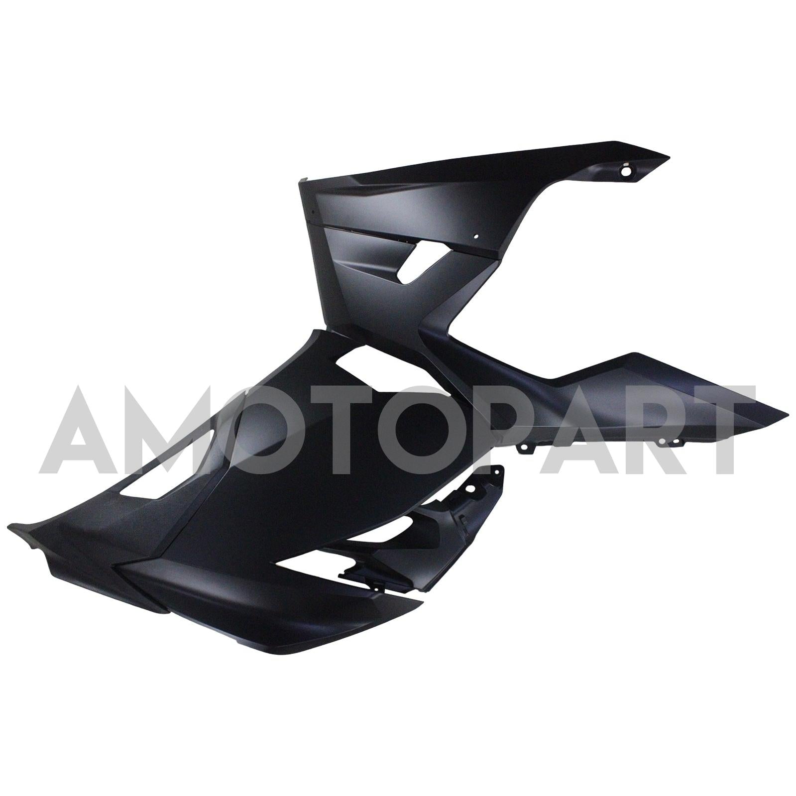 Amotopart Kawasaki 2018-2024 Ex400/Ninja400 Matte Black Fairing Kit