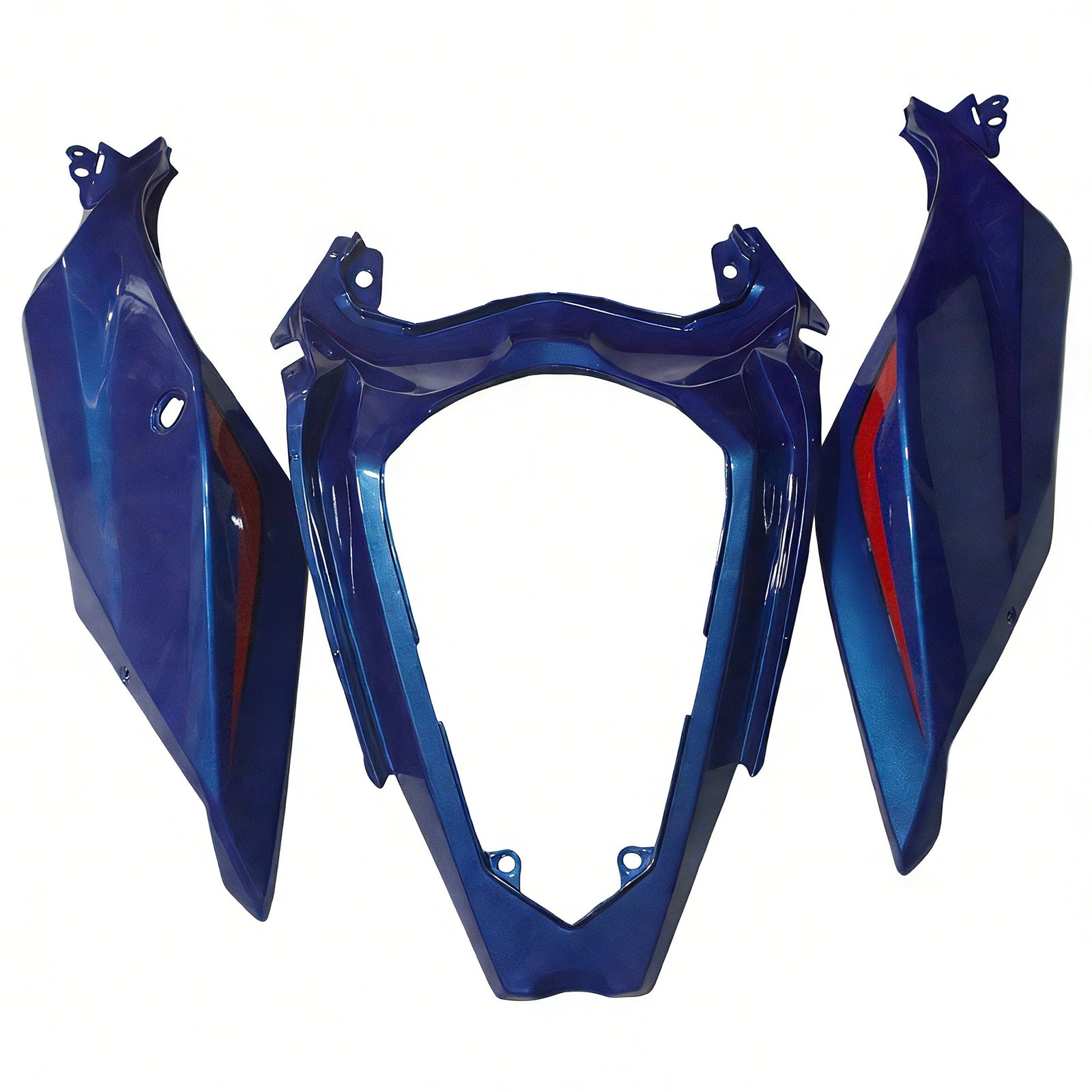 Amotopart Kawasaki 2018-2024 EX400/Ninja400 Blue Gary Fairing Kit