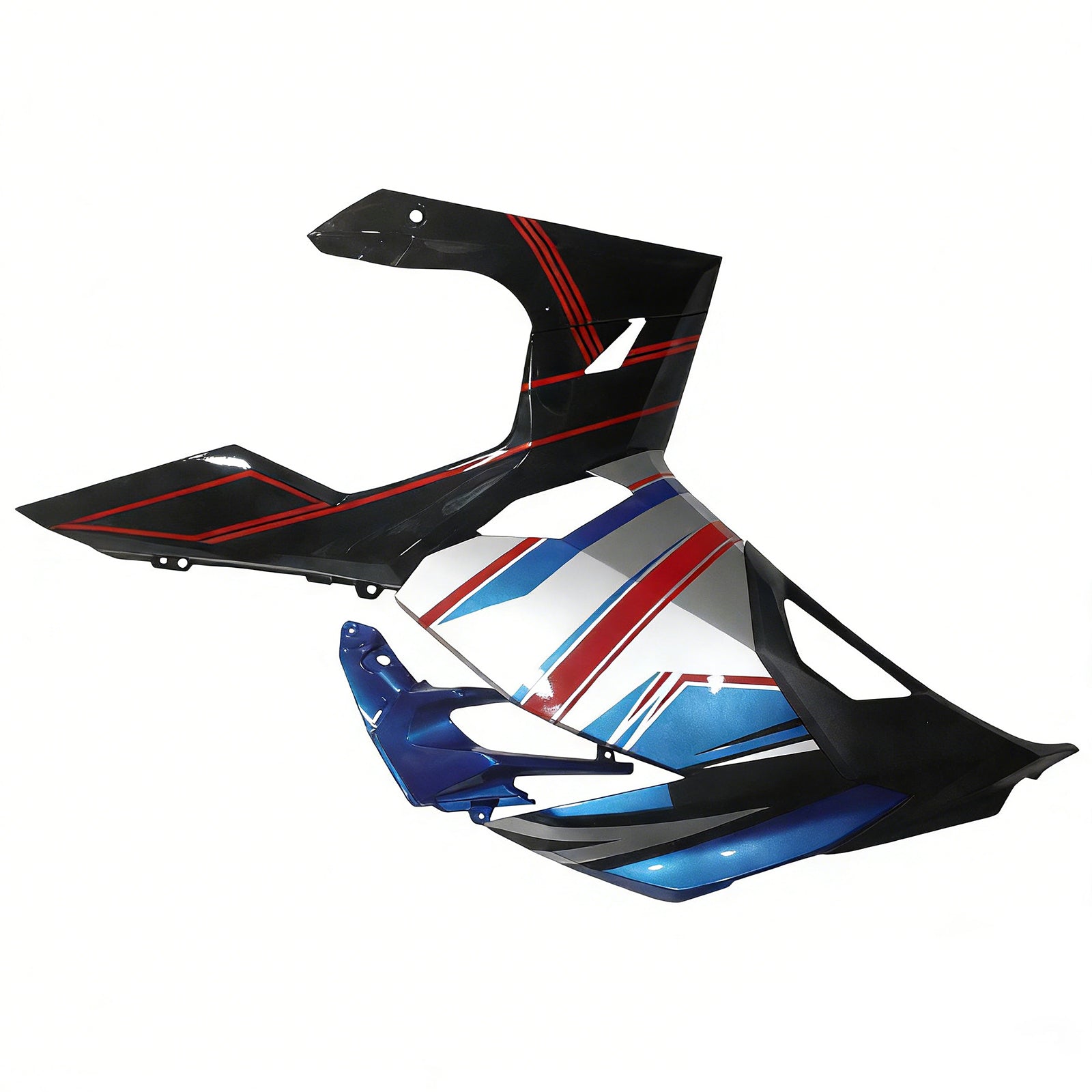 Amotopart Kawasaki 2018-2024 EX400/Ninja400 Blue Gary Fairing Kit
