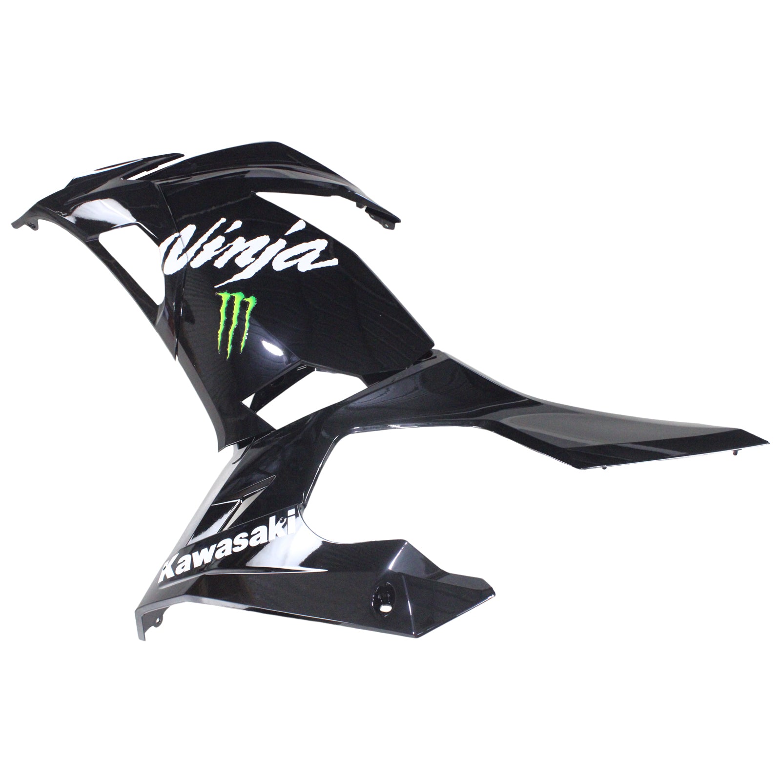 Amotopart Kawasaki 2018-2024 EX400/Ninja400 Gloss Black Fairing Kit