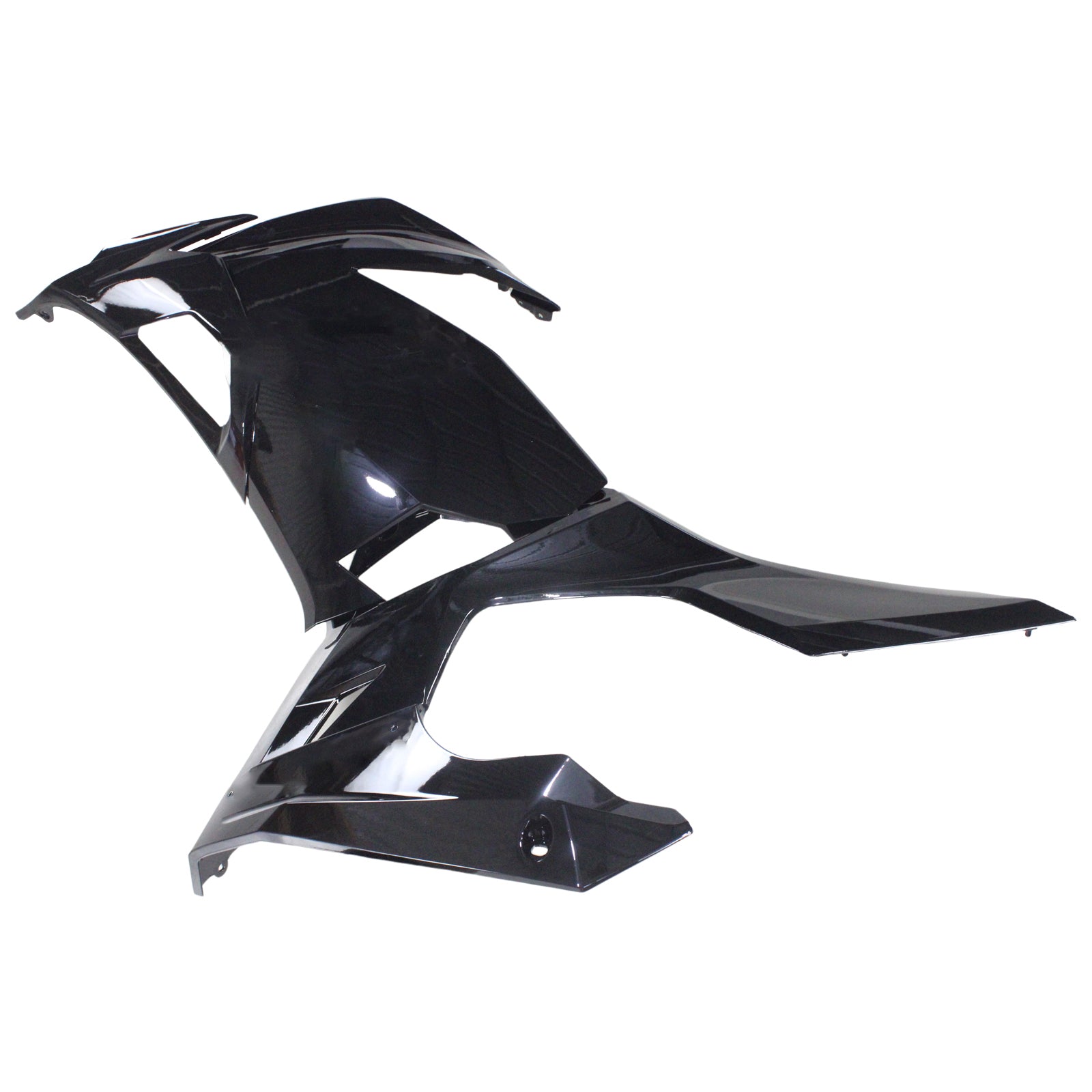 Amotopart Kawasaki 2018-2024 EX400/Ninja400 Gloss Black Fairing Kit