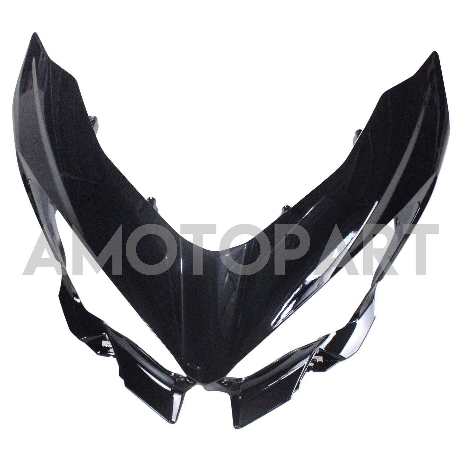 Amotopart Kawasaki 2018-2024 EX400/Ninja400 Gloss Black Fearing Kit