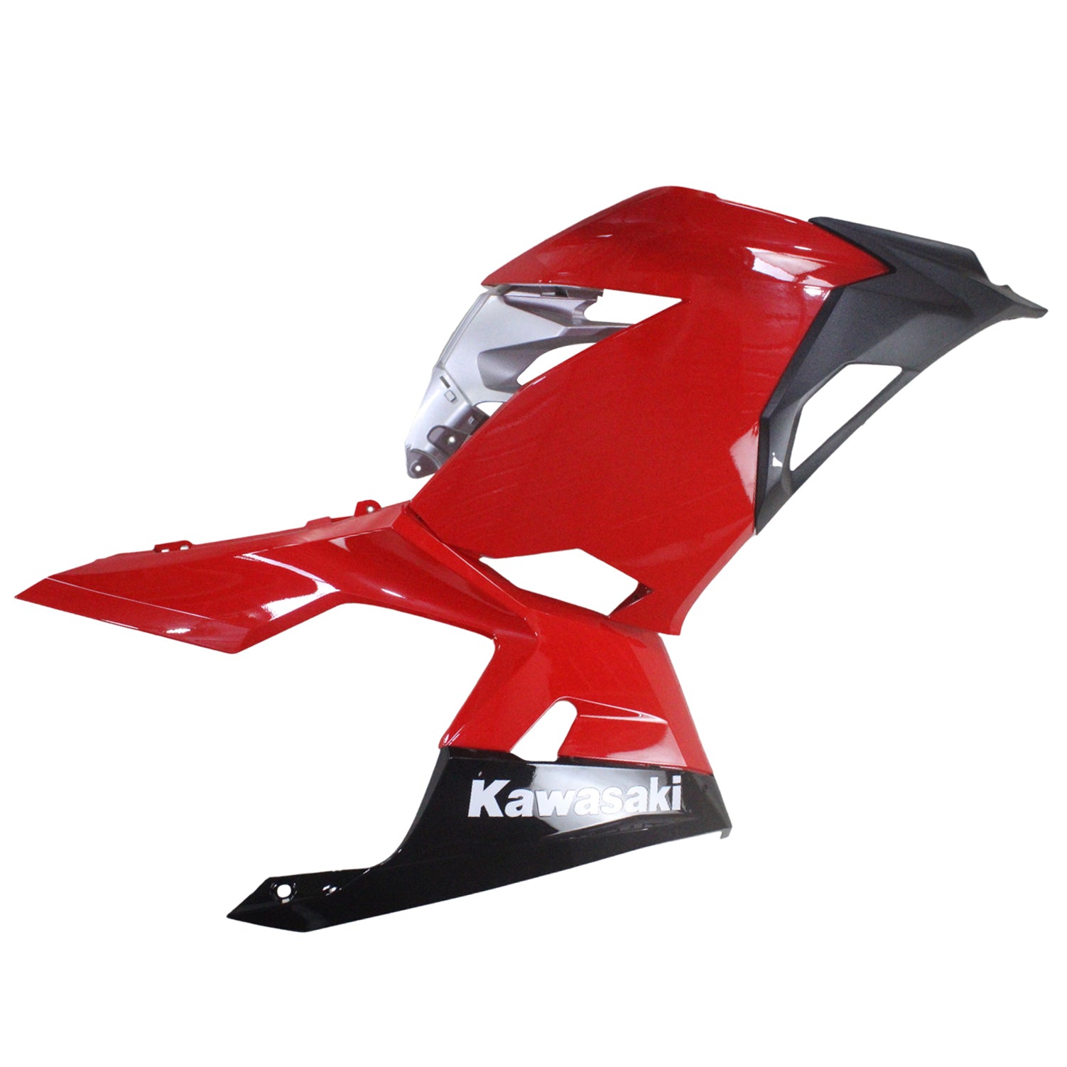 Amotopart Kawasaki 2018-2023 EX400/Ninja400 Red Black Fairing Kit