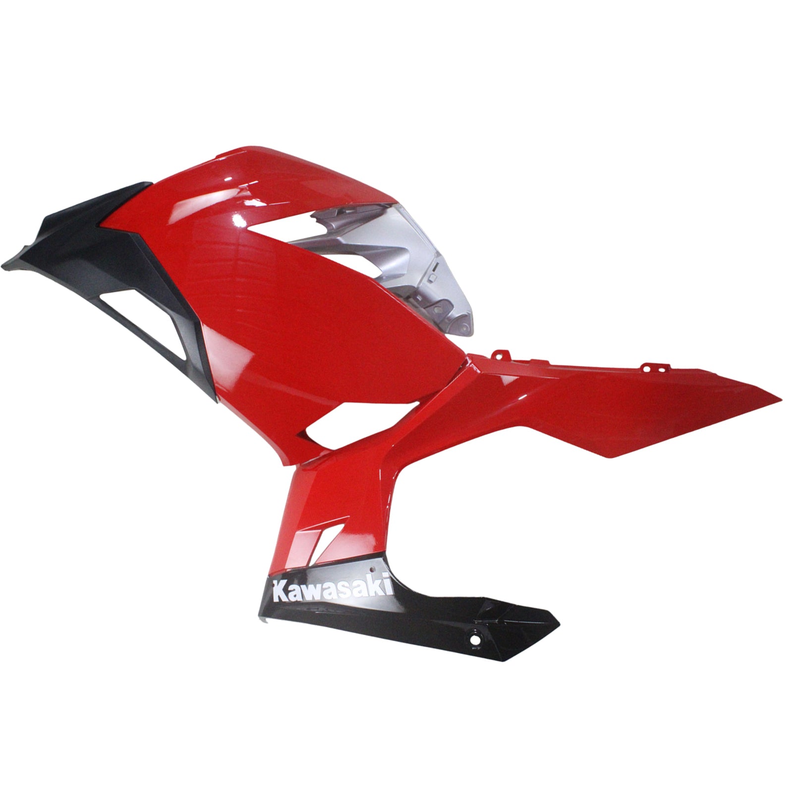 Amotopart Kawasaki 2018-2023 EX400/Ninja400 Red Black Fairing Kit