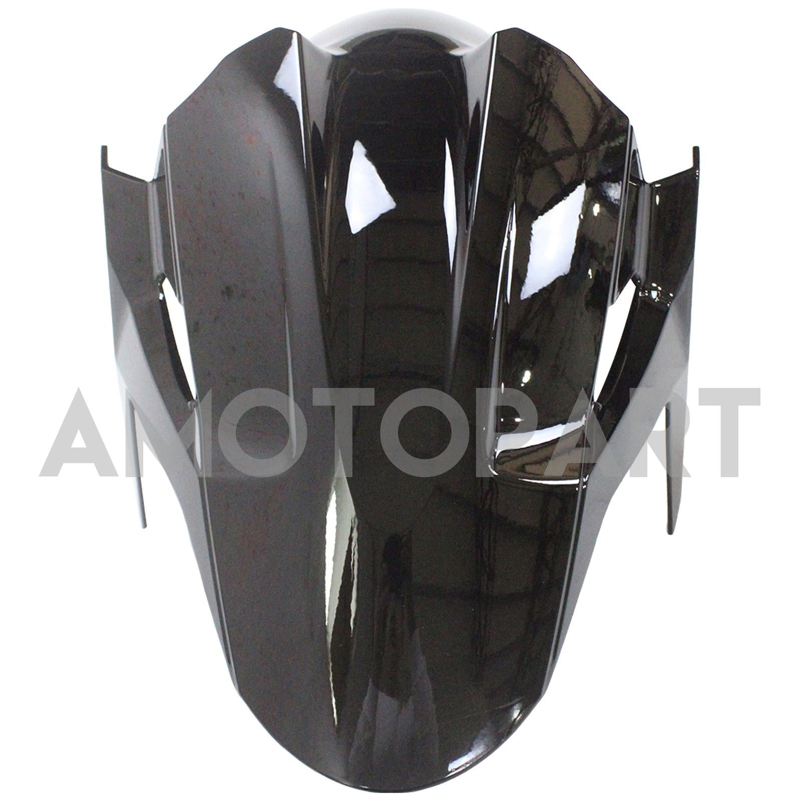 Amotopart Kawasaki 2018-2024 EX400/Ninja400 Green mit schwarzer Verkleidung Kit