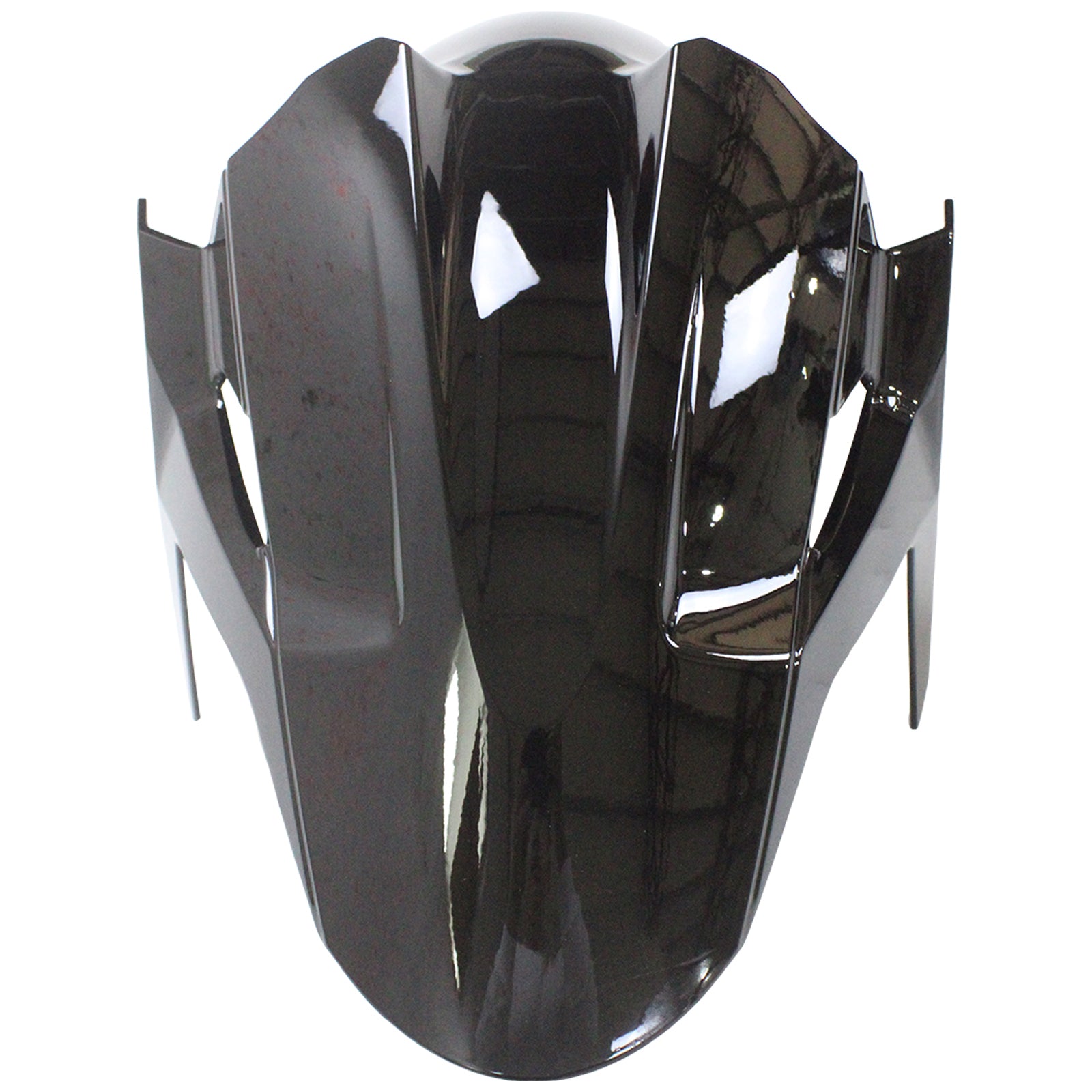 Amotopart Kawasaki 2018–2024 EX400/Ninja400 Grün mit schwarzem Verkleidungsset