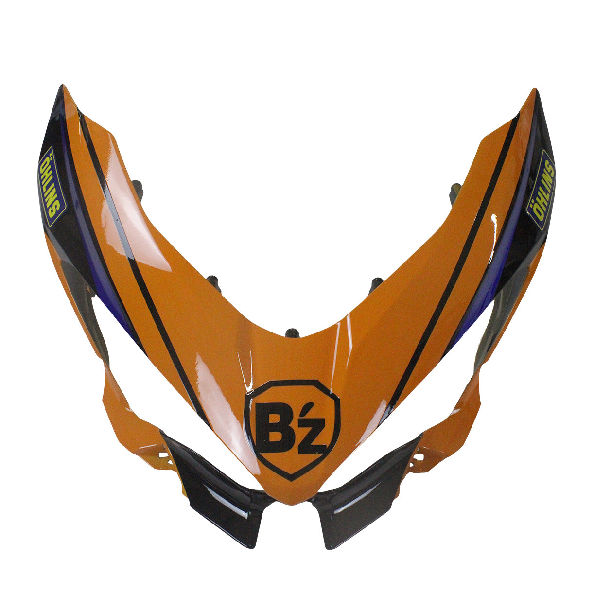 Amotopart 2018-2024 Kawasaki EX400 Ninja400 Orange&Blue Fairing Kit