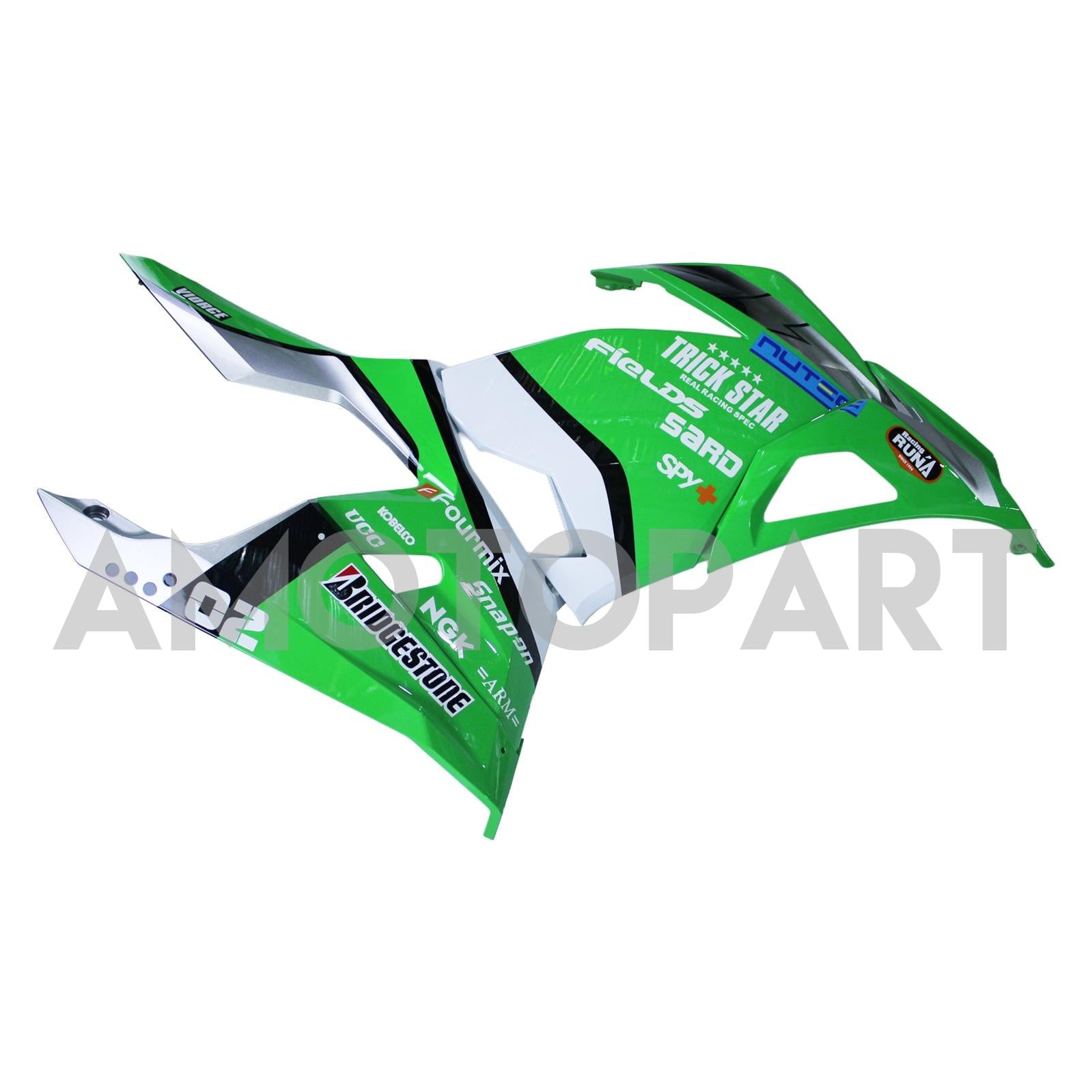 AMOTOPT 2018-2024 KAWASAKI EX400 NINJA400 KIT DE FAILIZAÇÃO VERDE