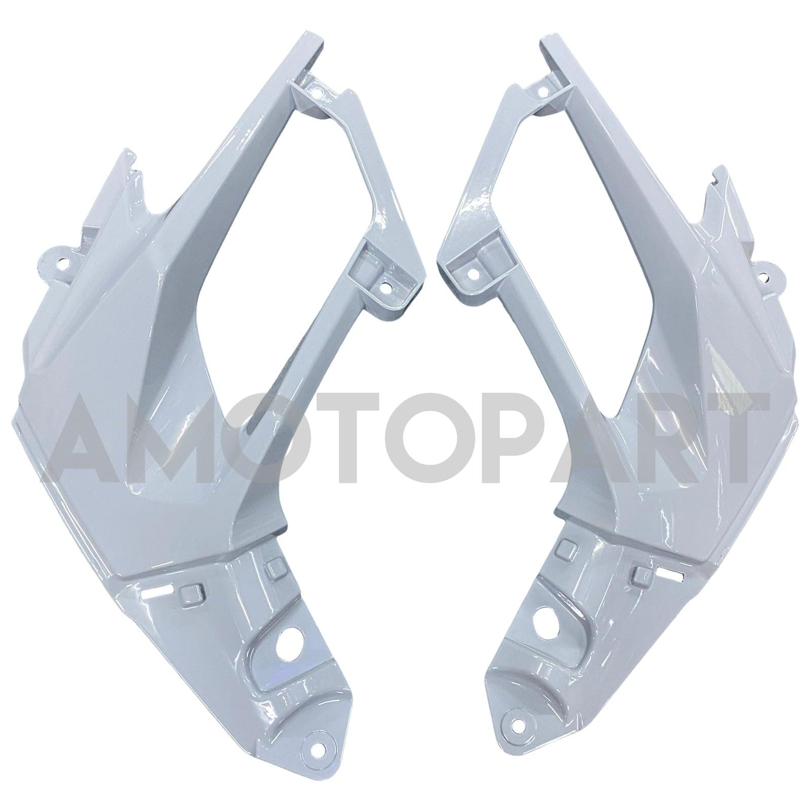 Kit carena Amotopart 2018-2024 Kawasaki EX400 Ninja 400 grigio nero