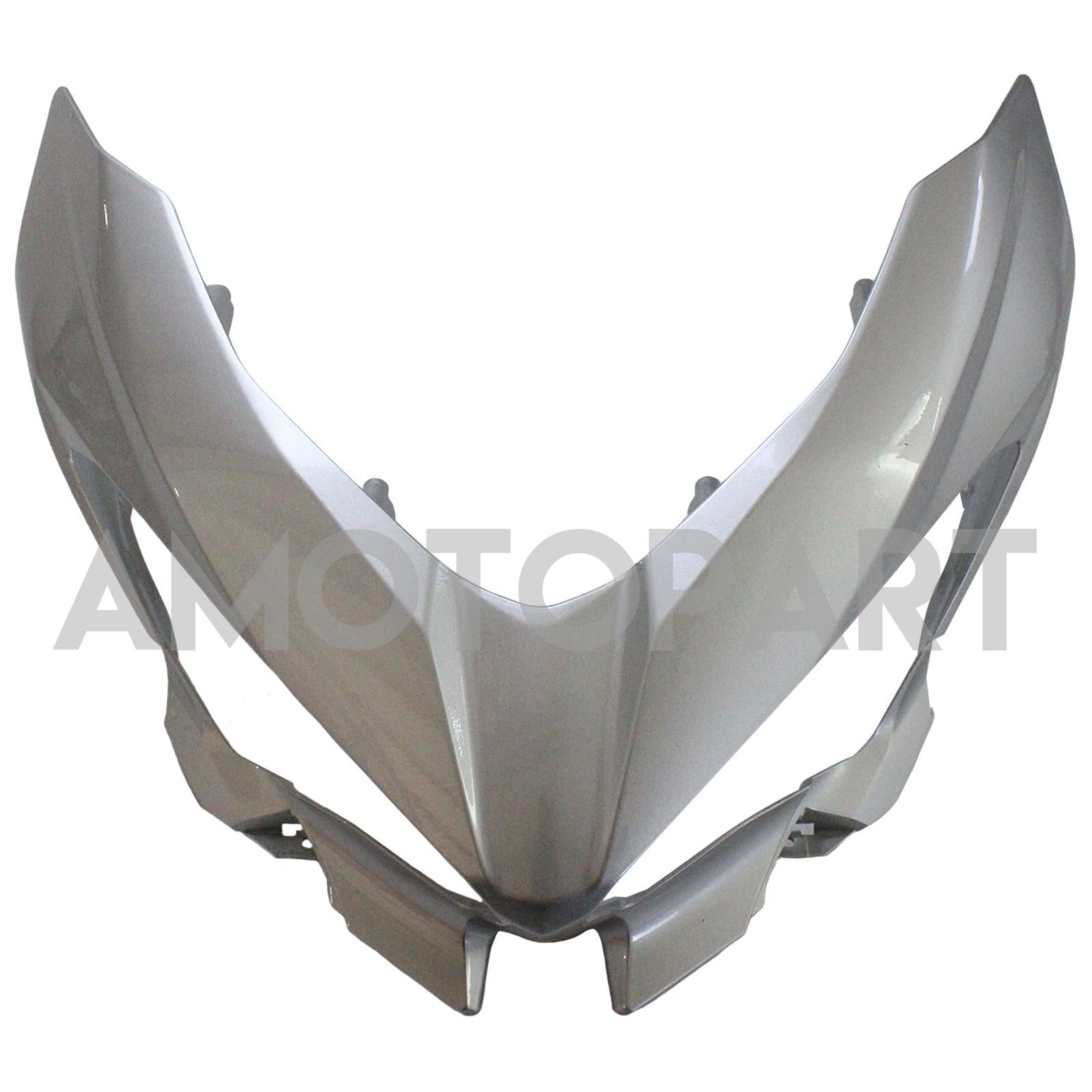 AMOTOPT 2018-2024 KAWASAKI EX400 NINJA400 Silver & Gray Fairing Kit