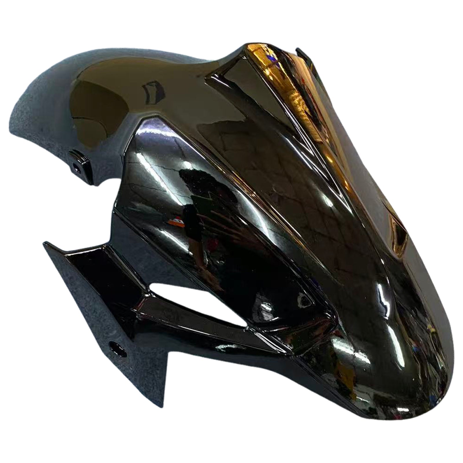 Amotopart 2018-2024 KAWASAKI EX400 NINJA400 Sort med Orange Letter Fairing Kit