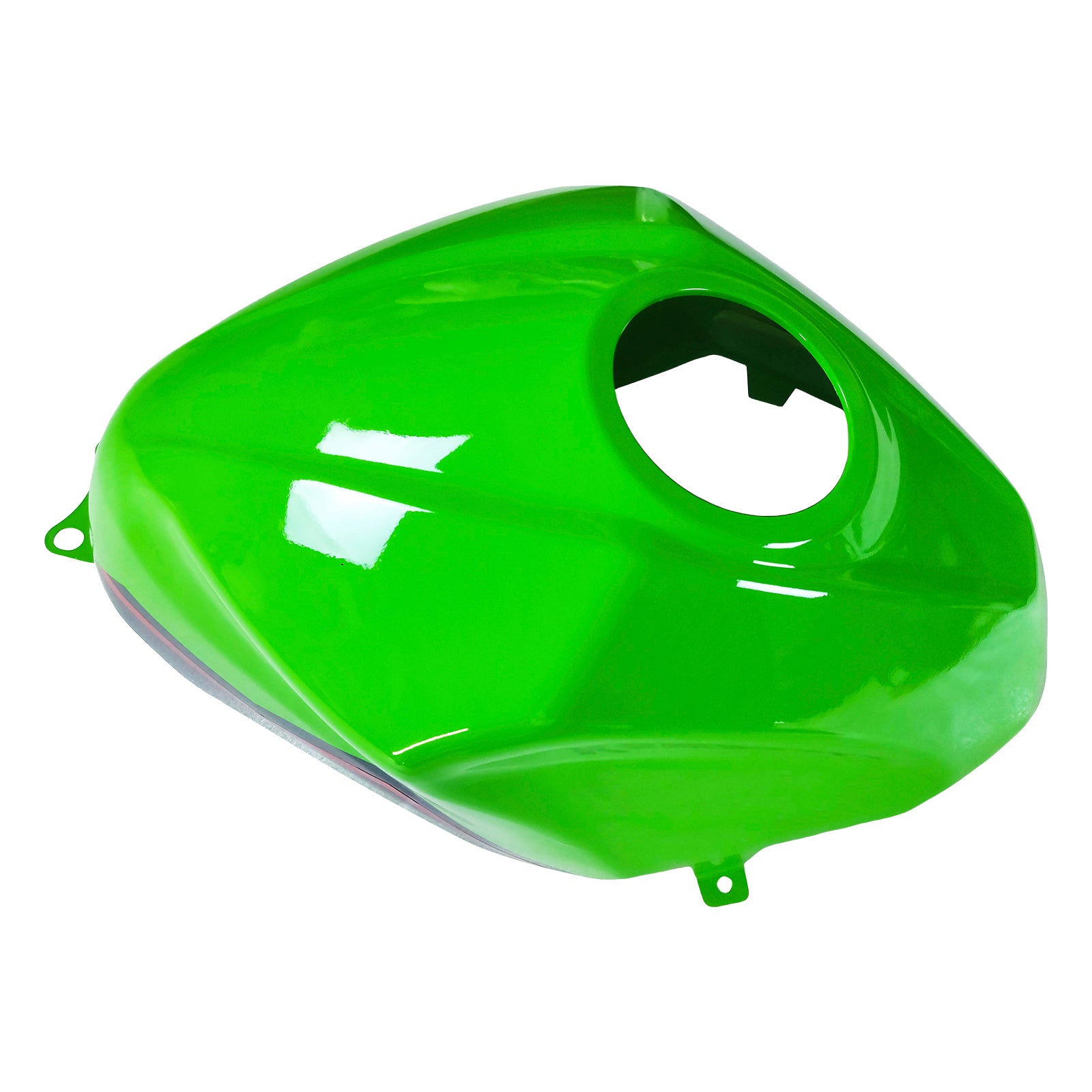 Amotopart 2018-2024 Kawasaki EX400 Ninja400 Grün&Schwarzes Verkleidungsset