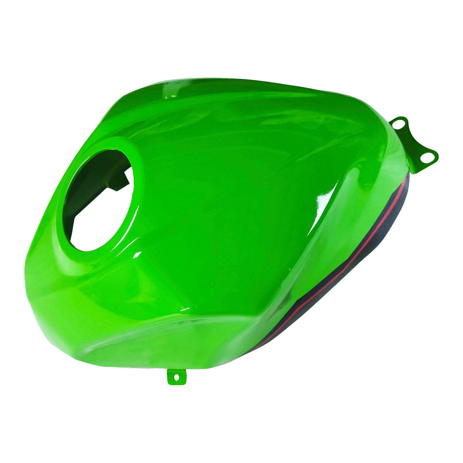 Amotopart 2018-2024 Kawasaki EX400 Ninja400 Grün&Schwarzes Verkleidungsset