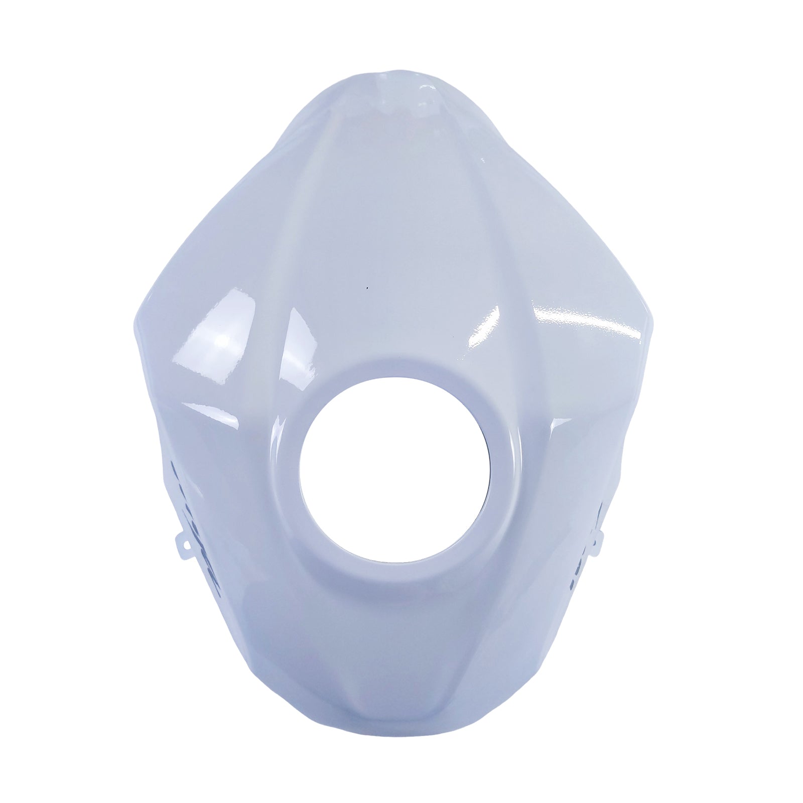 Amotopart 2018-2024 Kawasaki EX400 Ninja400 Perlweiß&Schwarzes Verkleidungsset