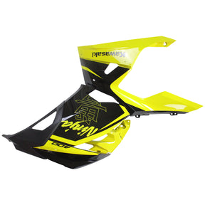 Amotopart 2018-2024 Kawasaki EX400 Ninja400 Black&Yellow Fairing Kit